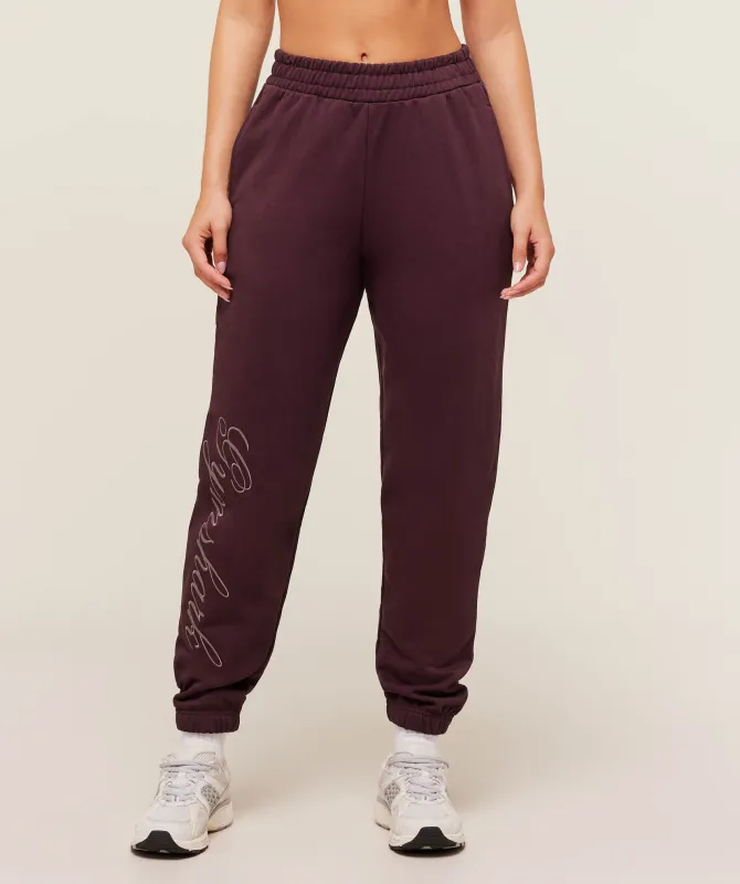Gymshark All Seasons Graphic Jogger - GS Cherry Purple sold by Gymshark