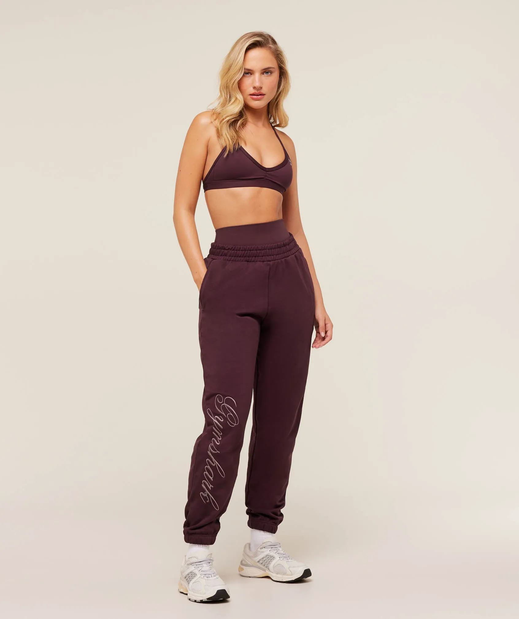 Gymshark All Seasons Graphic Jogger - GS Cherry Purple sold by Gymshark product image thumbnail 4