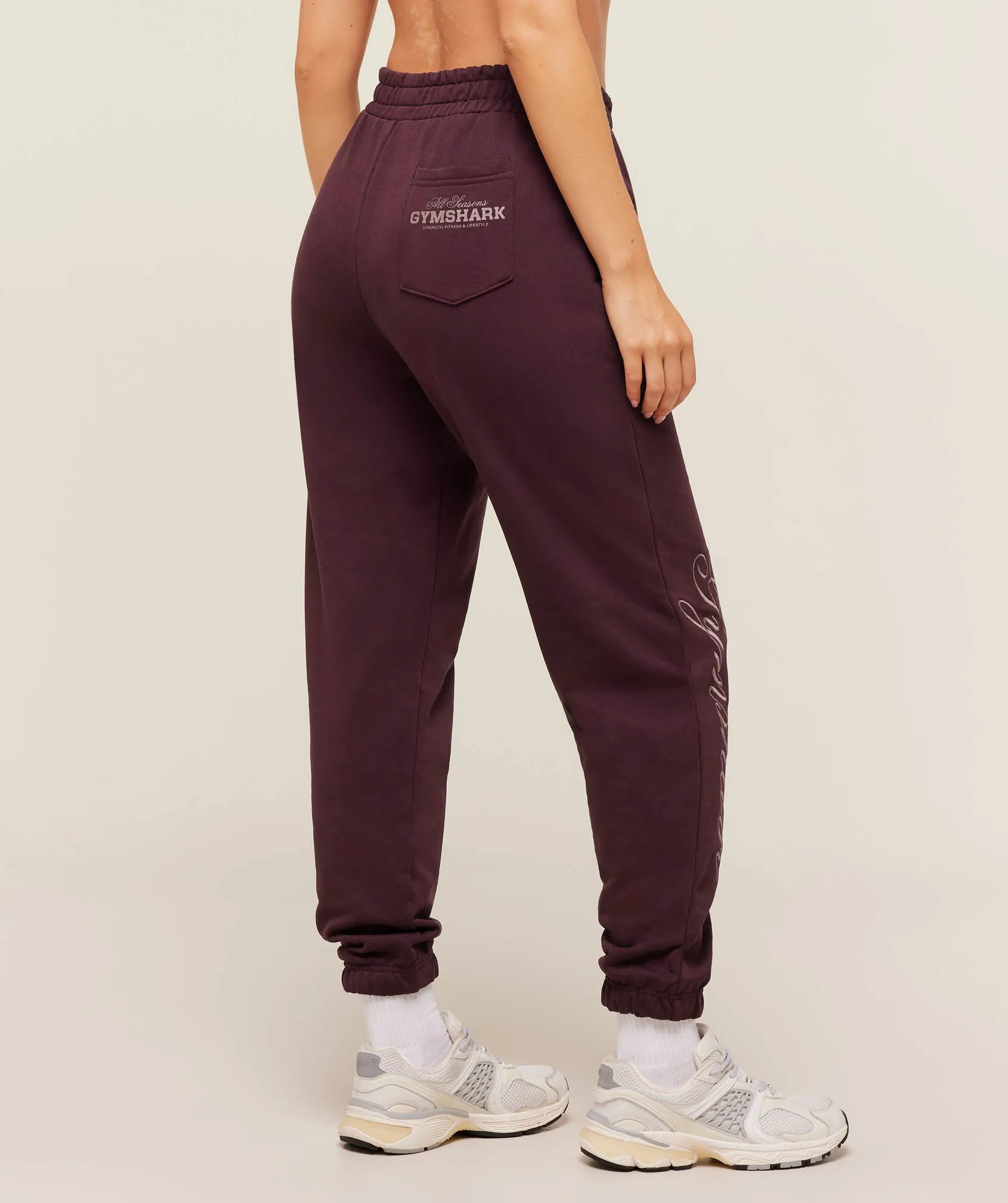 Gymshark All Seasons Graphic Jogger - GS Cherry Purple sold by Gymshark product image thumbnail 2