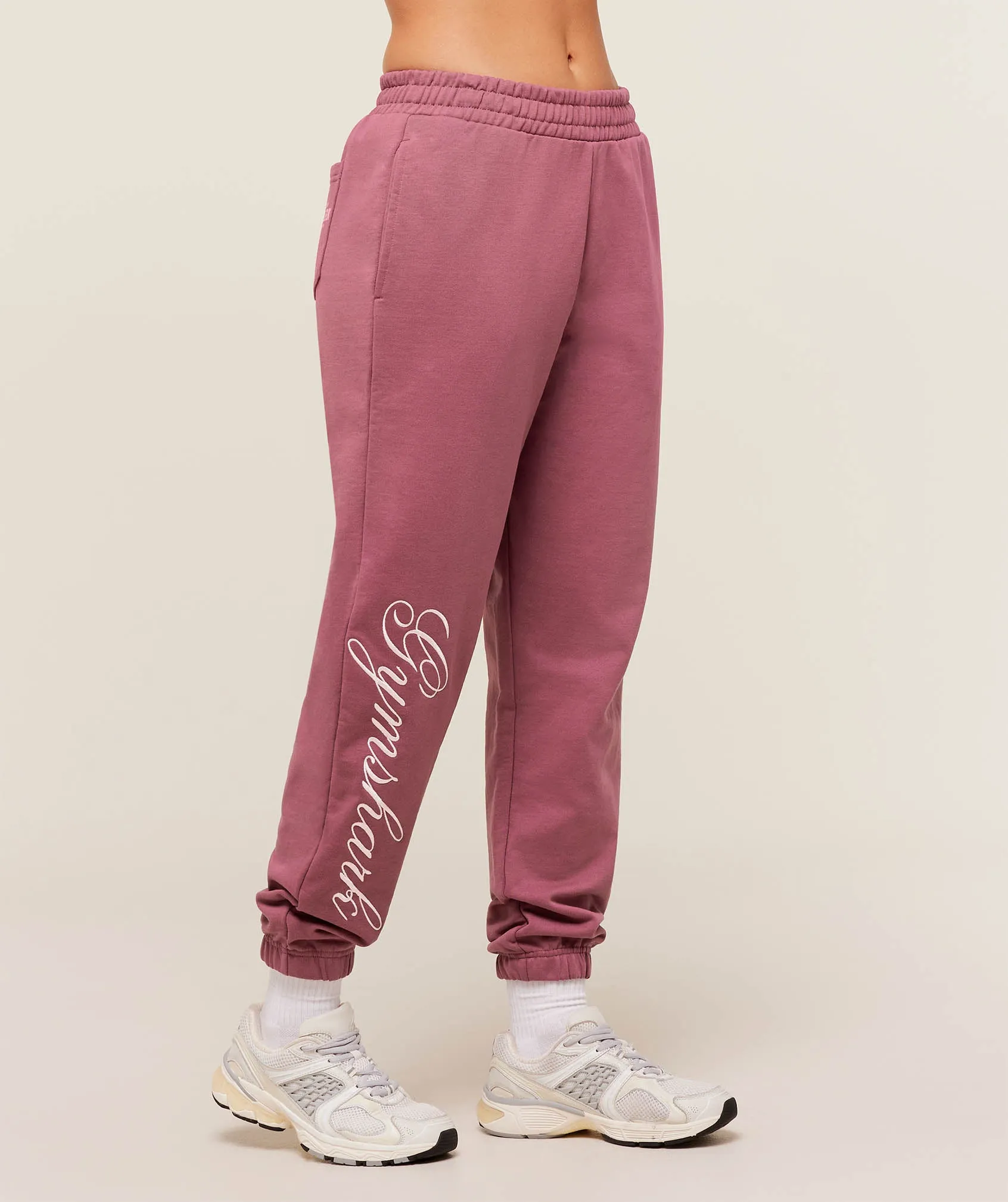 Gymshark All Seasons Graphic Jogger - Reset Pink sold by Gymshark product image thumbnail 3
