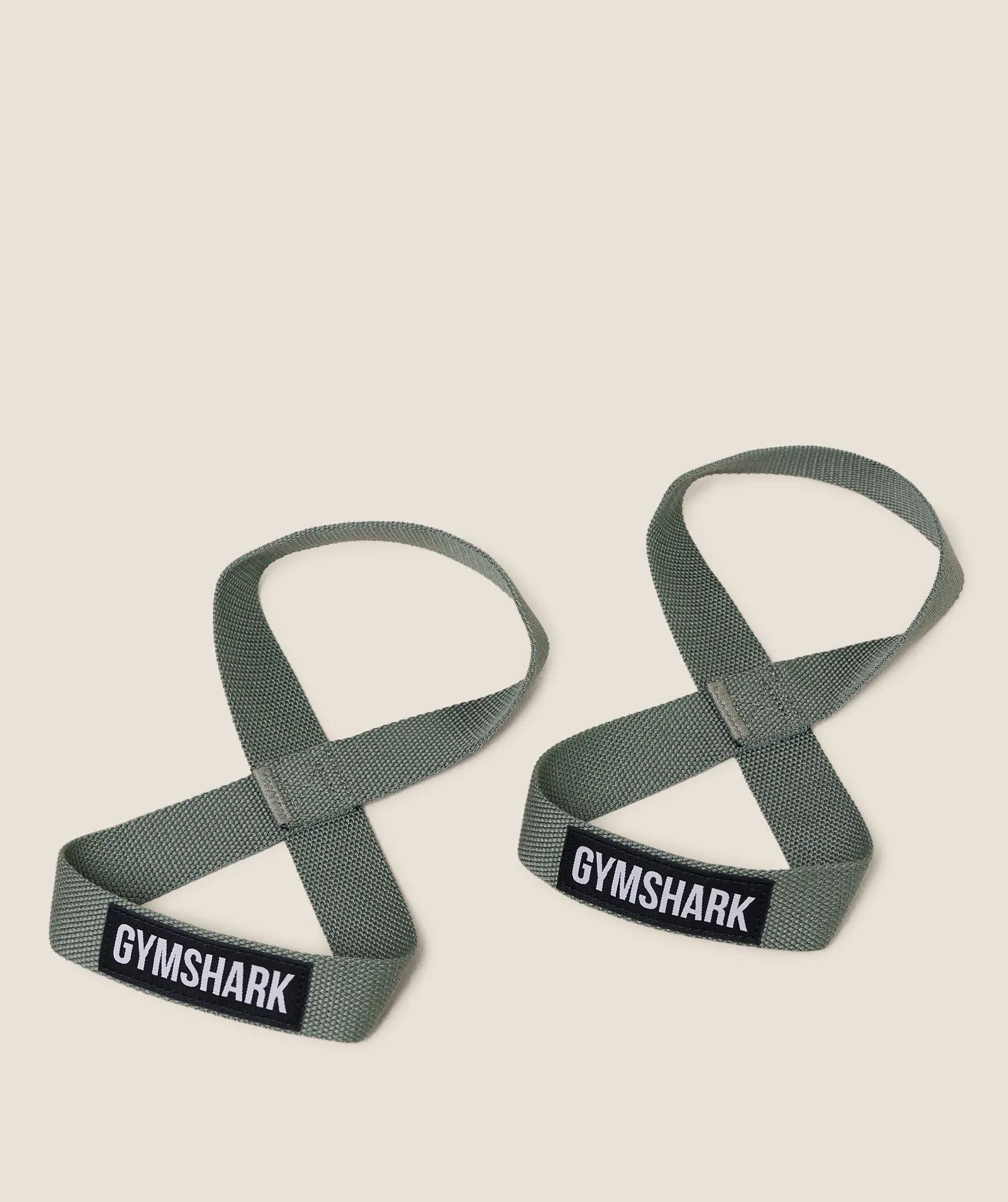 Gymshark Figure 8 Lifting Straps - Unit Green sold by Gymshark