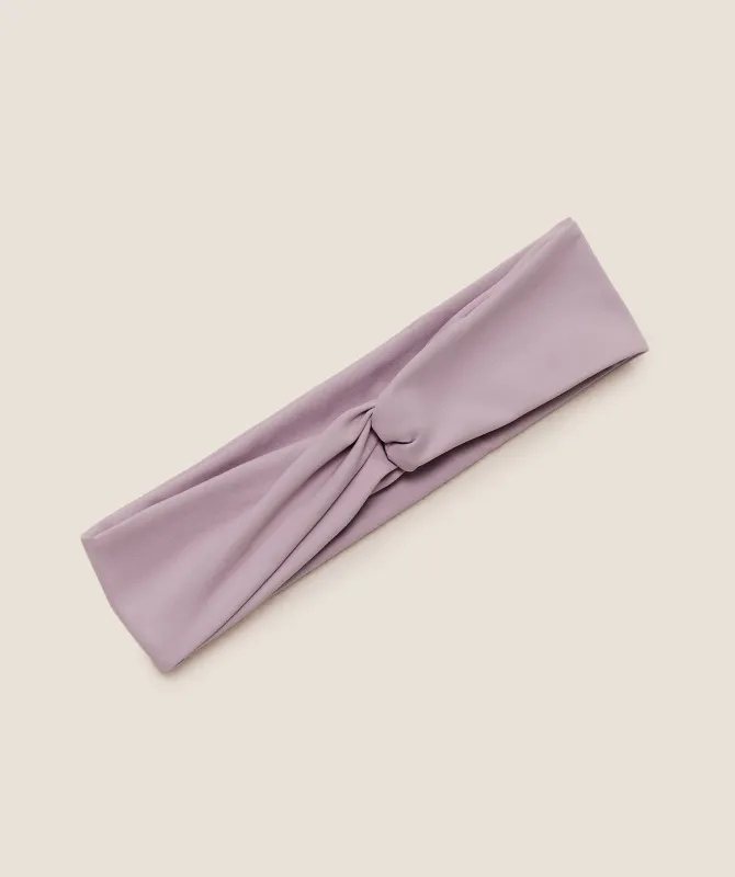 Gymshark Twist Headband - Warm Lilac sold by Gymshark