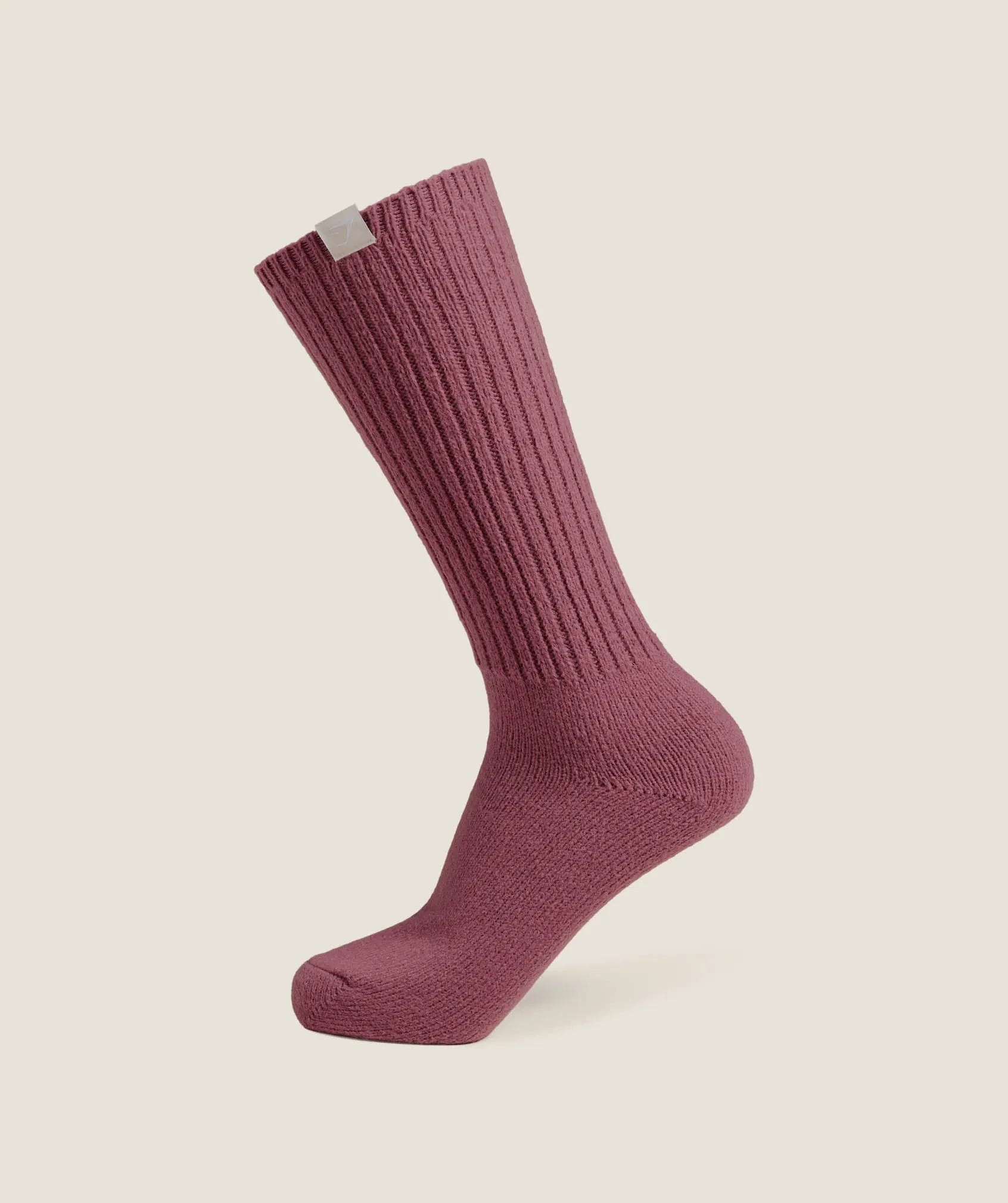 Gymshark Comfy Rest Day Socks - Reset Pink sold by Gymshark