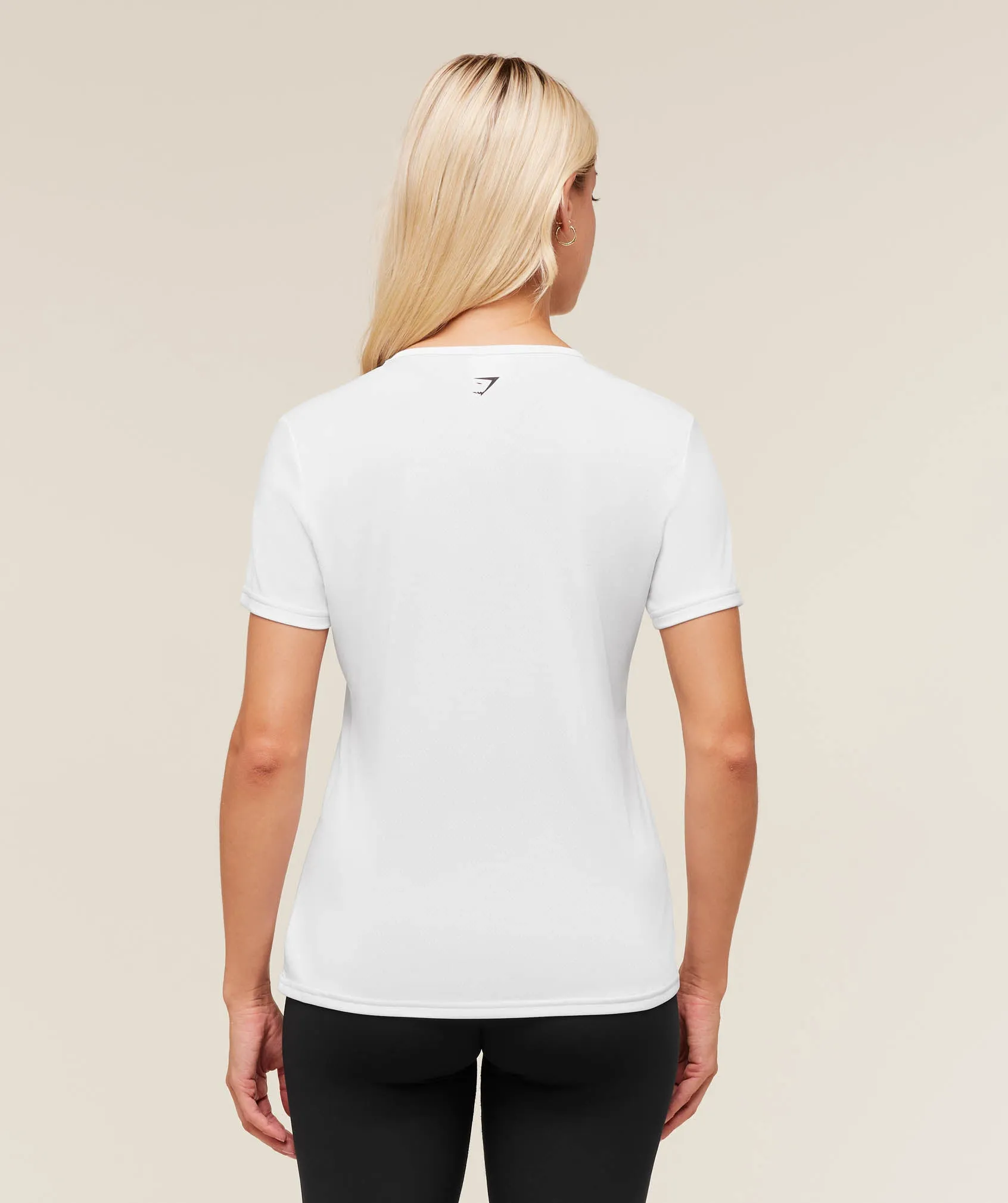 Gymshark Wordmark Graphic T-Shirt - White sold by Gymshark product image thumbnail 2