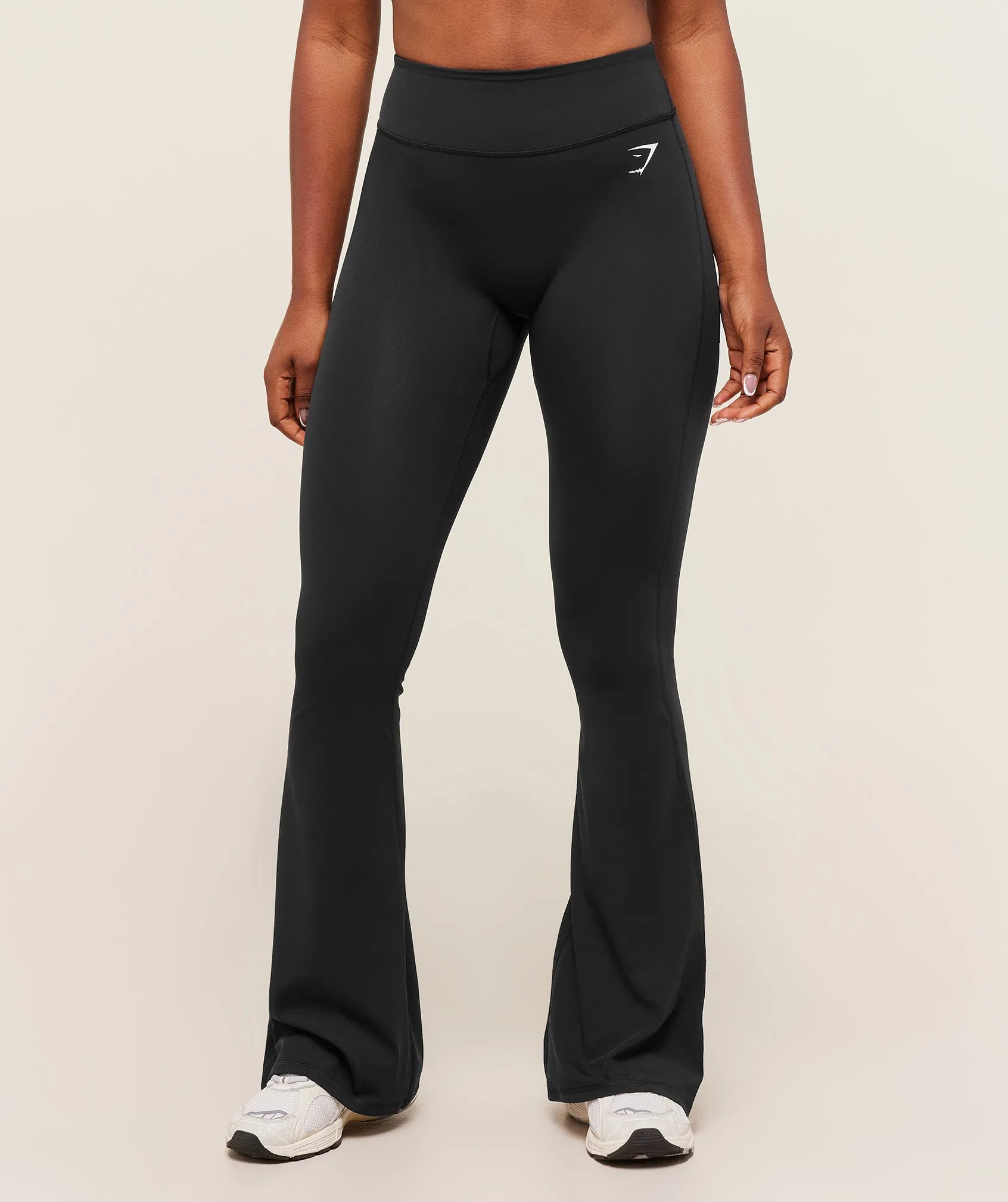Gymshark Superset Back Pocket Flared Leggings - Black sold by Gymshark