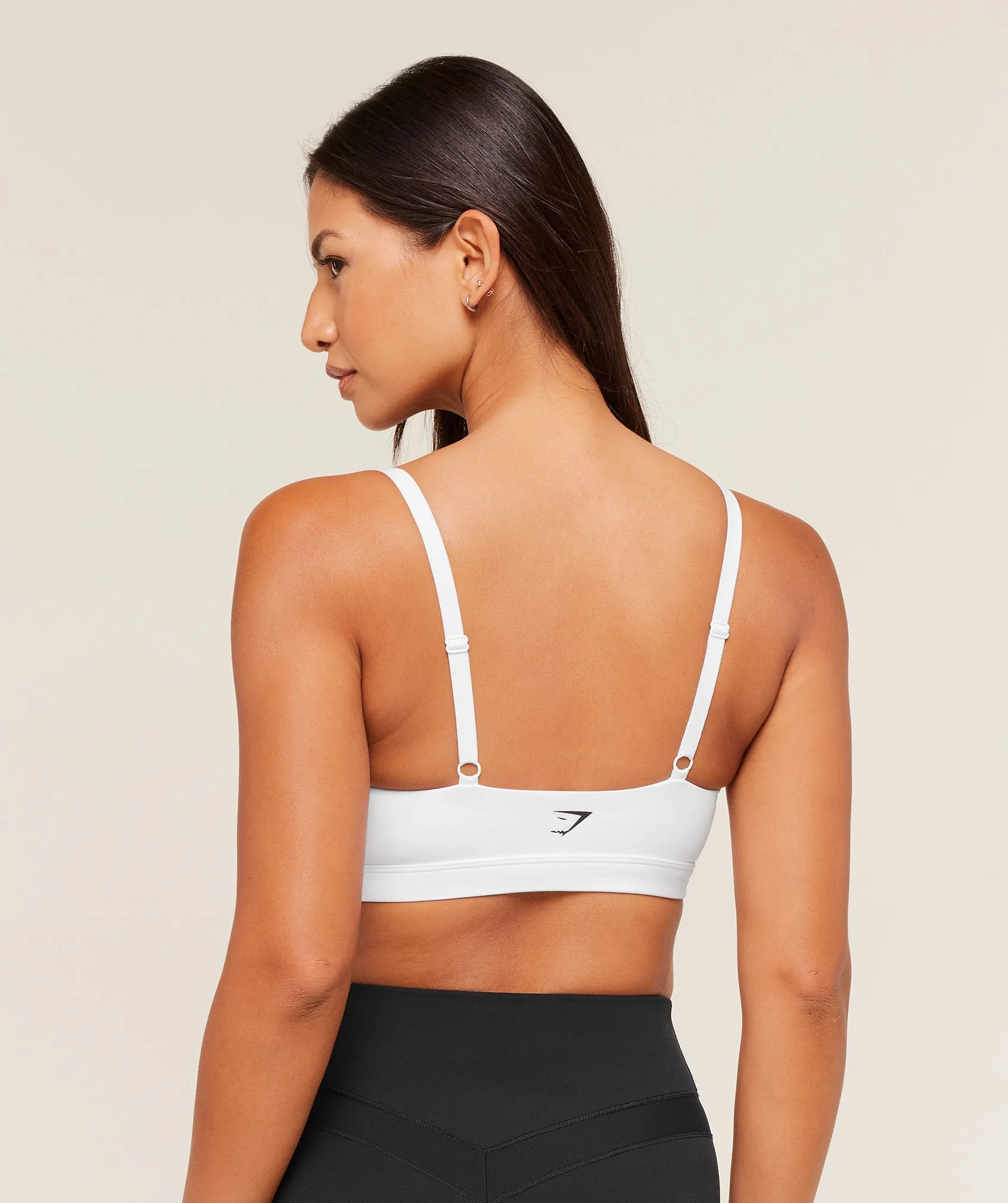 Gymshark Balcony Peekaboo Sports Bra - White sold by Gymshark product image thumbnail 2