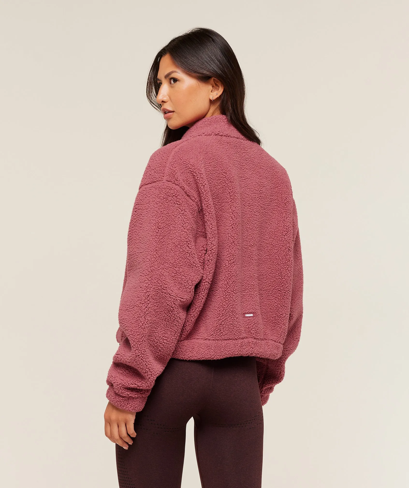 Gymshark Sherpa Jacket - Reset Pink sold by Gymshark product image thumbnail 3