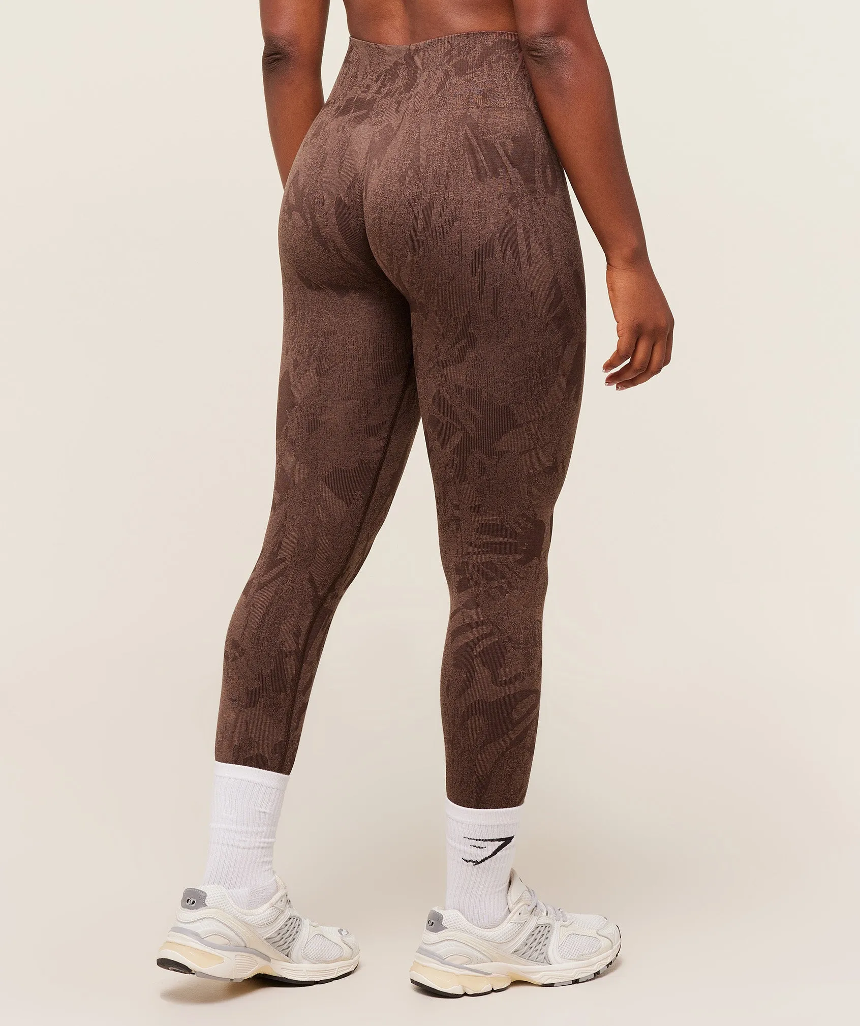 Gymshark Adapt Camo Seamless Leggings - Archive Brown/Soft Brown sold by Gymshark product image thumbnail 2