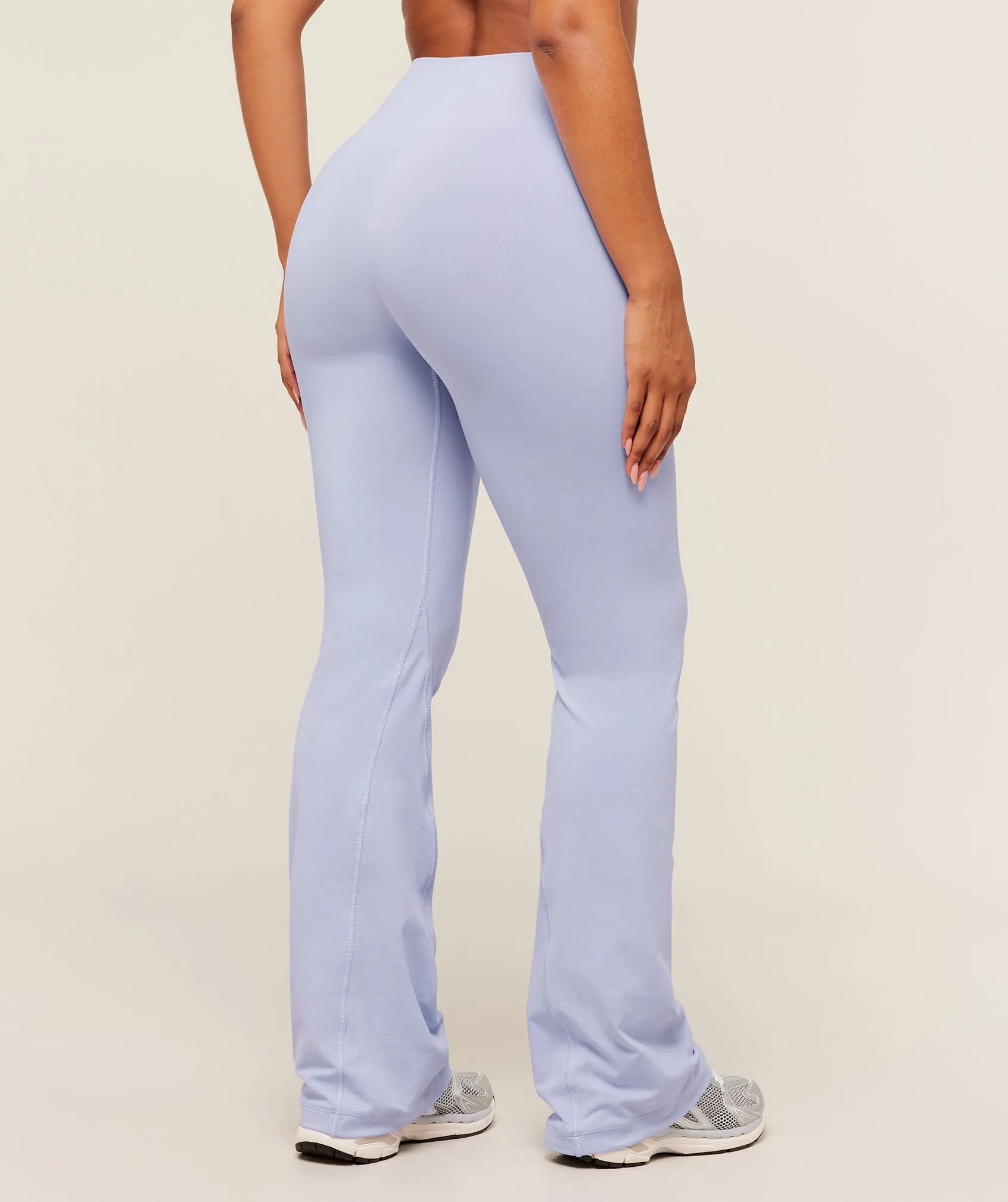 Gymshark Soft Sculpt Flared Leggings - Peri Blue sold by Gymshark product image thumbnail 2