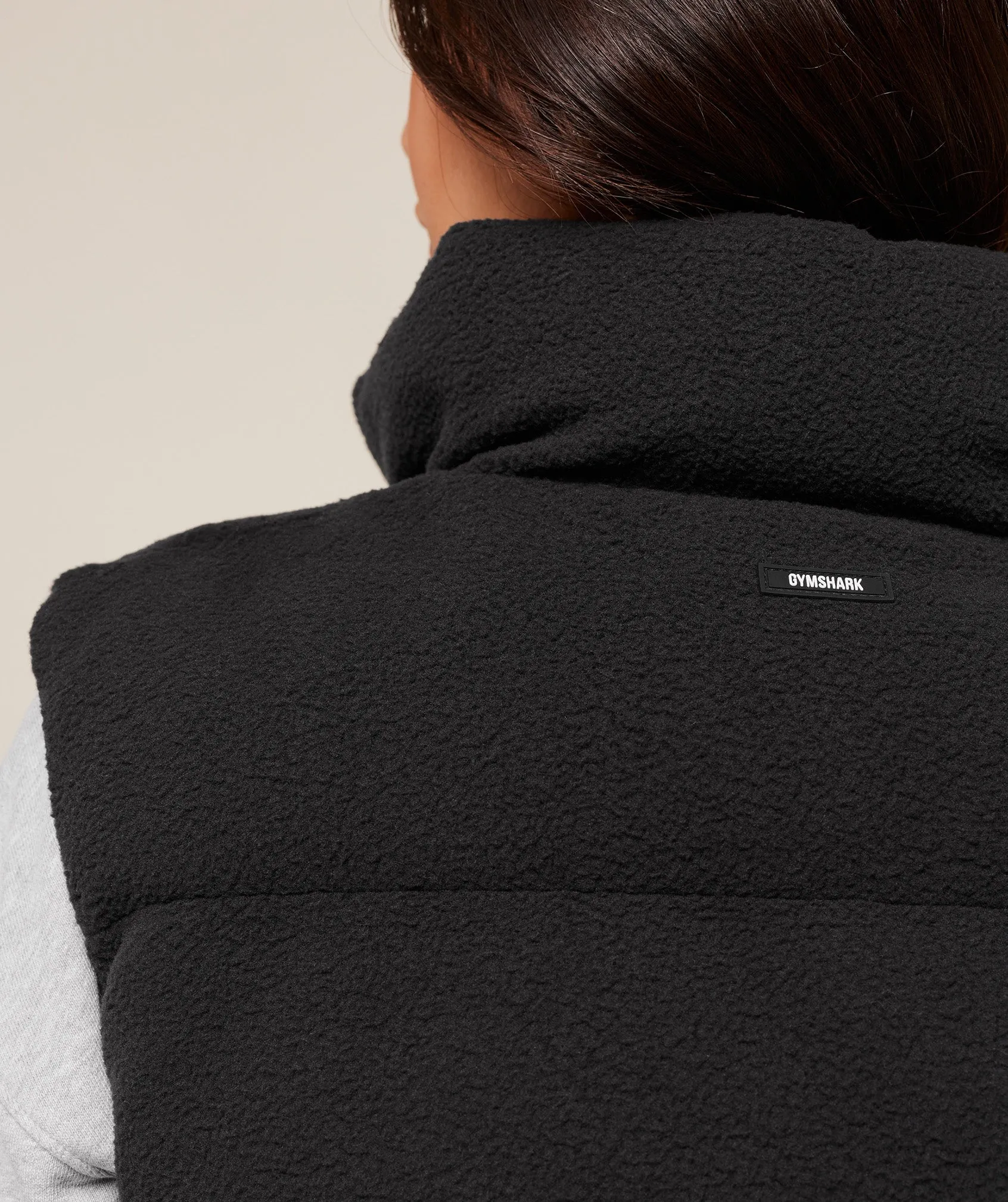 Gymshark Borg Puffer Vest - Black sold by Gymshark product image thumbnail 5