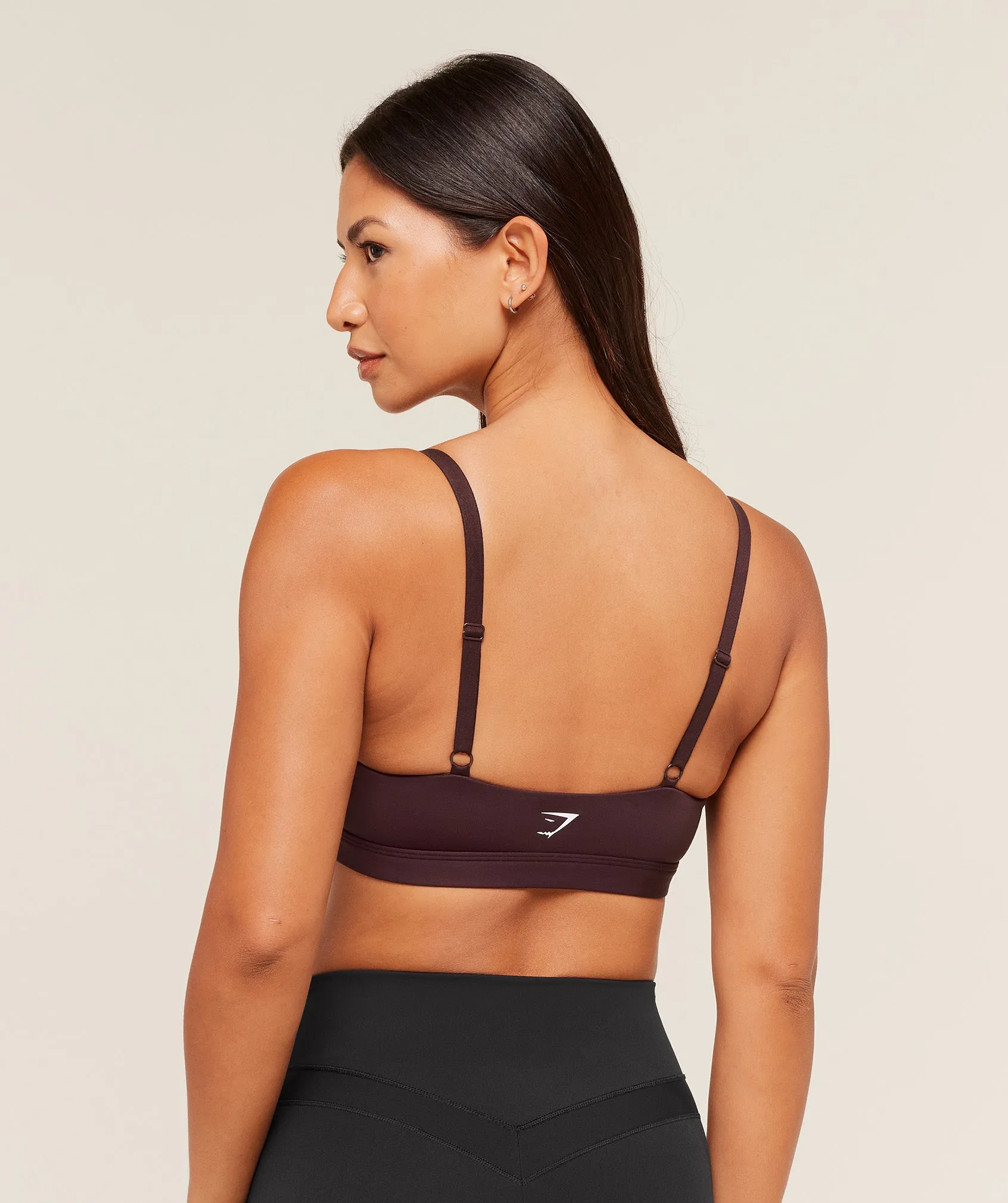Gymshark Balcony Peekaboo Sports Bra - Cherry Purple sold by Gymshark product image thumbnail 2