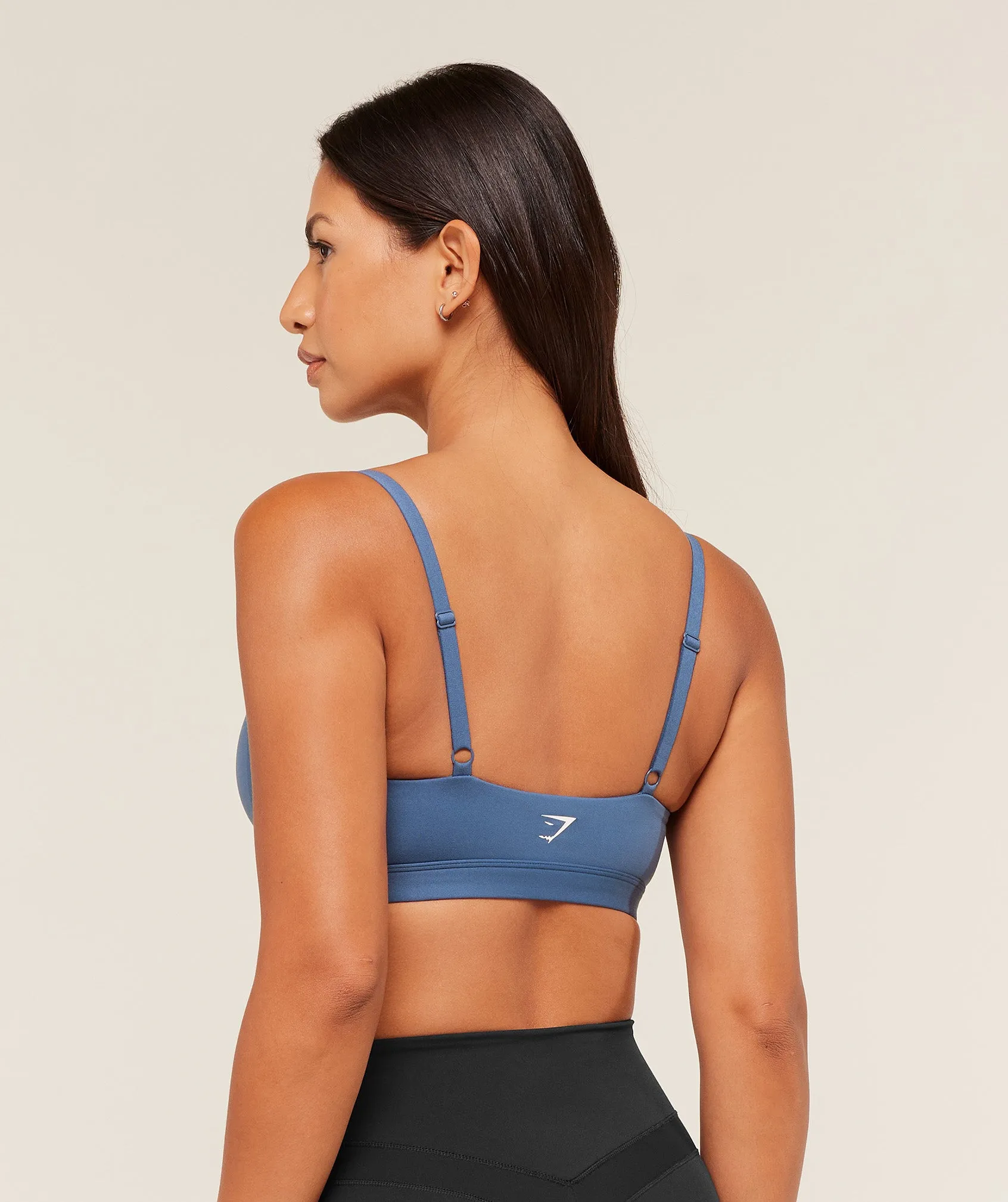 Gymshark Balcony Peekaboo Sports Bra - Compound Blue sold by Gymshark product image thumbnail 2