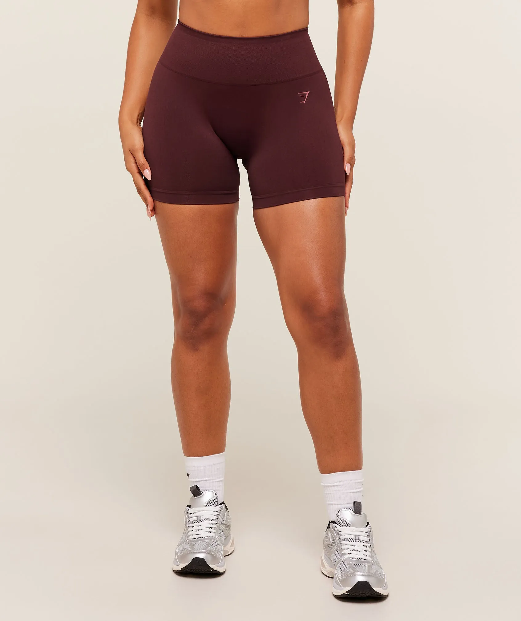 Gymshark Soft Sculpt Shorts - Rich Maroon sold by Gymshark