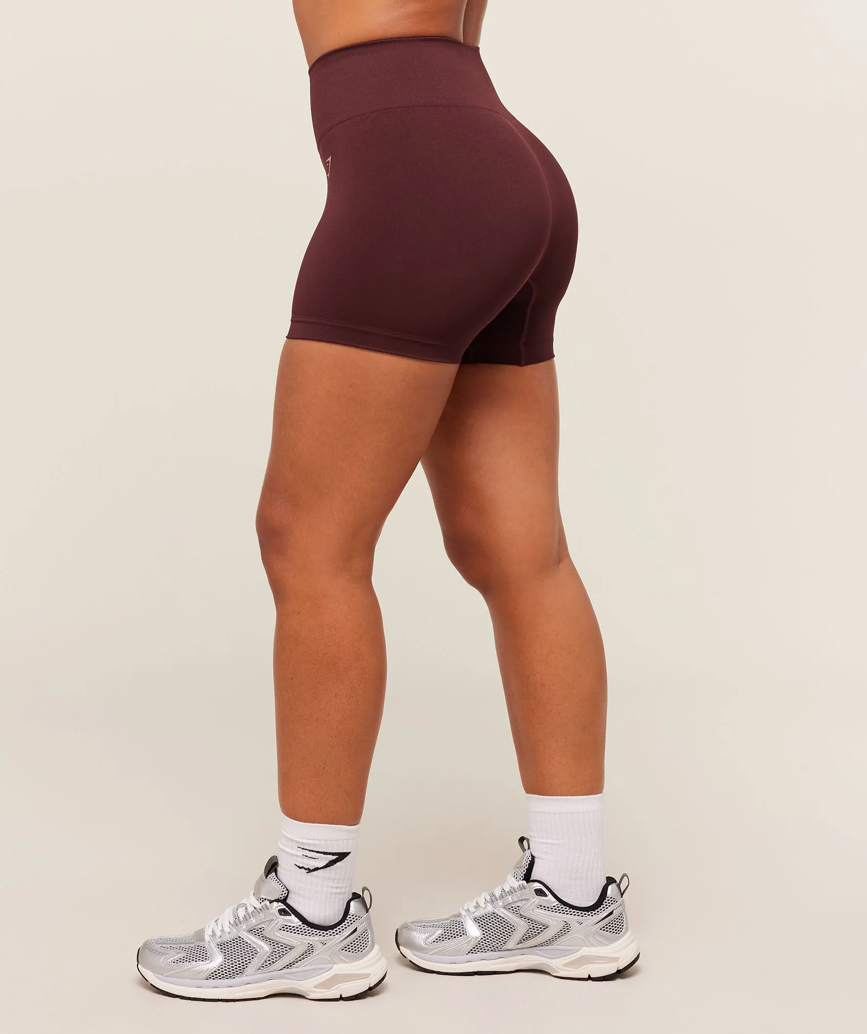 Gymshark Soft Sculpt Shorts - Rich Maroon sold by Gymshark product image thumbnail 3