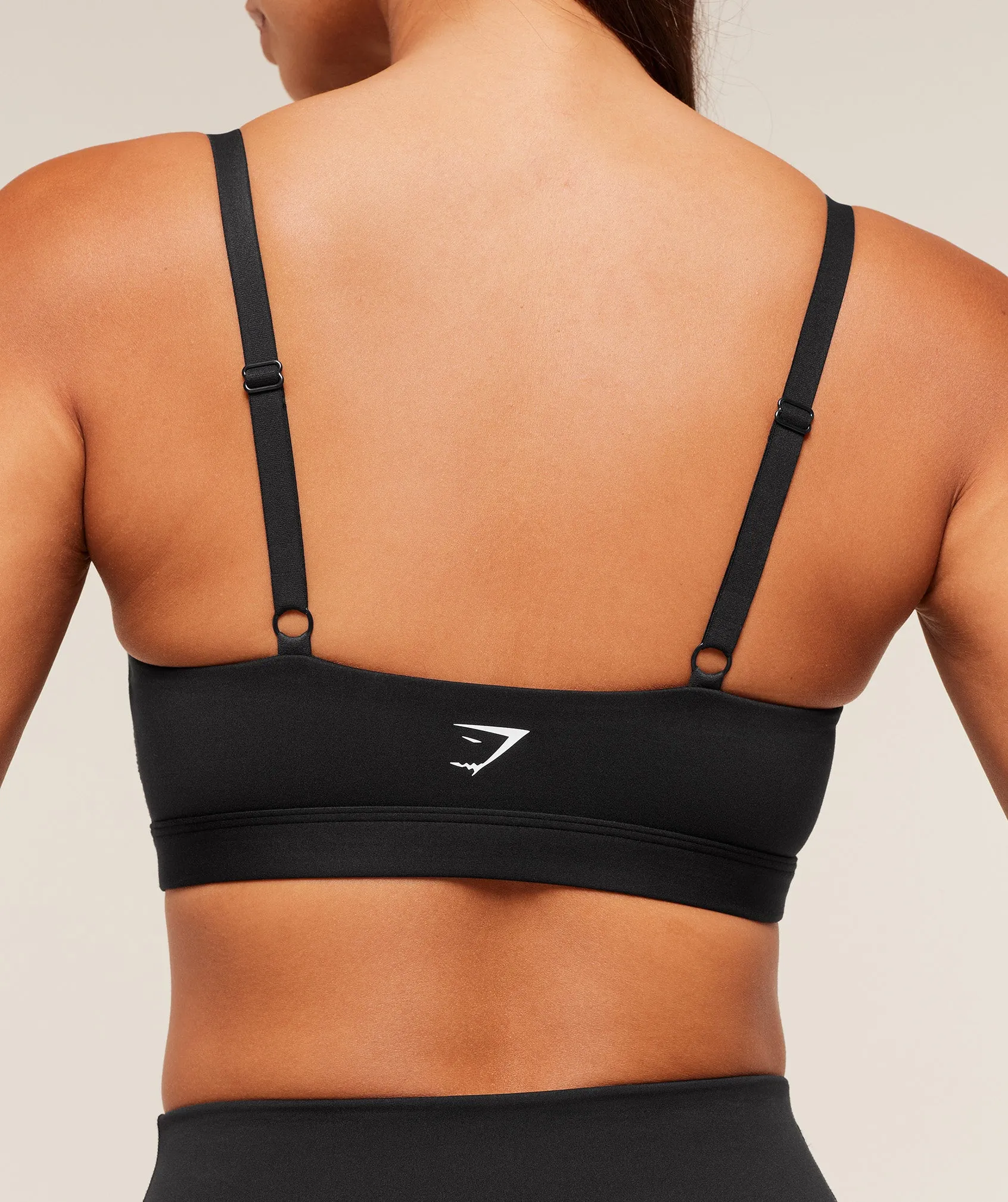 Gymshark Balcony Peekaboo Sports Bra - Black sold by Gymshark product image thumbnail 5