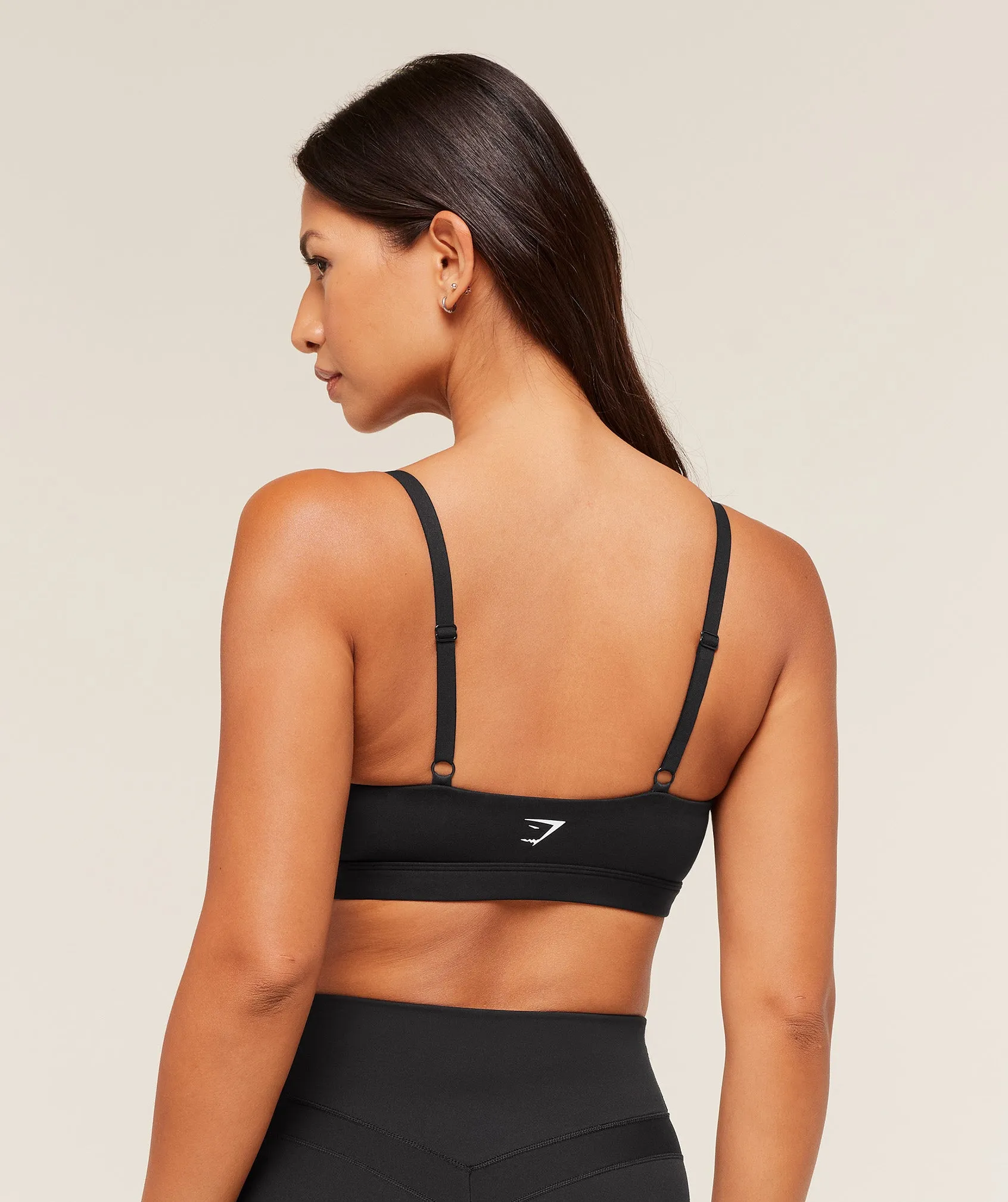 Gymshark Balcony Peekaboo Sports Bra - Black sold by Gymshark product image thumbnail 2