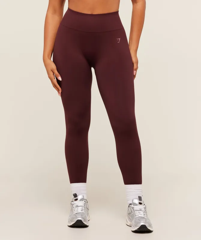 Gymshark Soft Sculpt Leggings - Rich Maroon sold by Gymshark