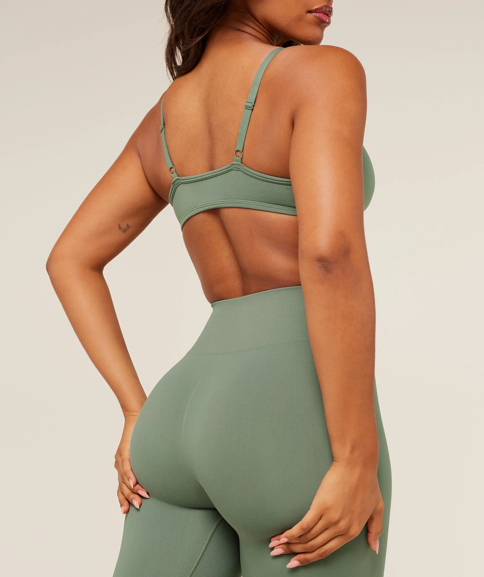 Gymshark Soft Sculpt Leggings - Unit Green sold by Gymshark product image thumbnail 4