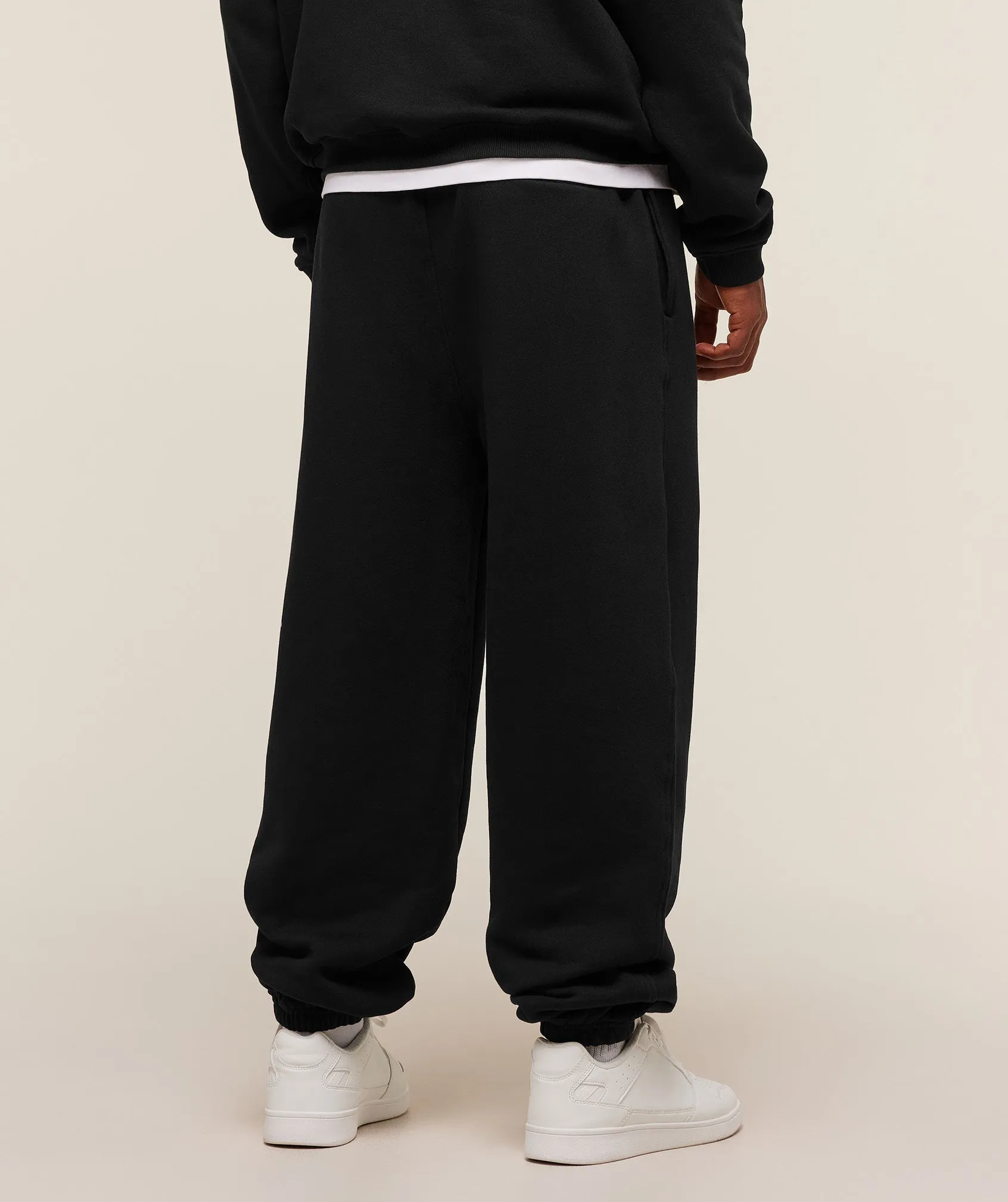Gymshark Collegiate Joggers - Black sold by Gymshark product image thumbnail 2