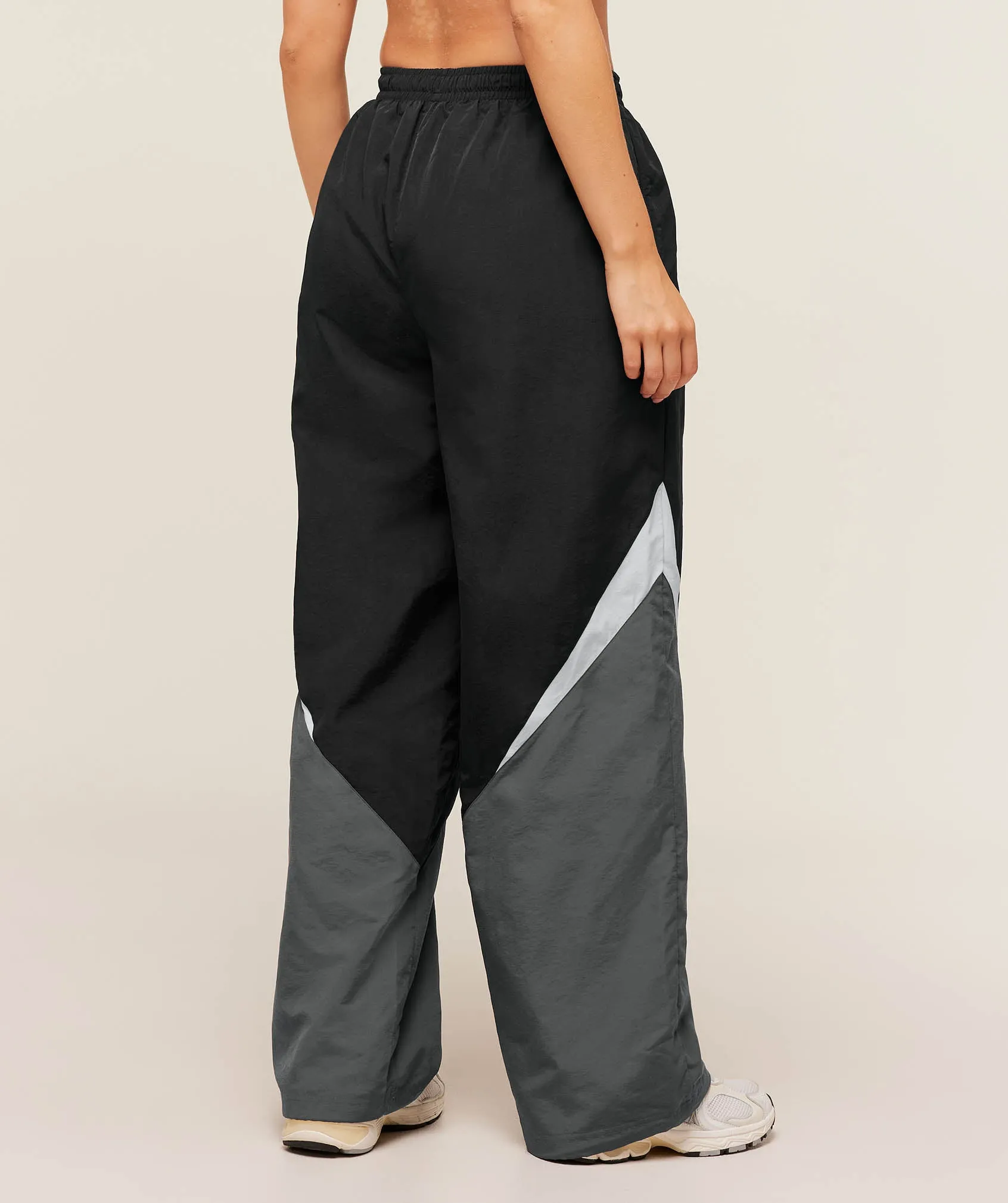 Gymshark Contrast Track Pants - Black/Graphite Grey/Oat White sold by Gymshark product image thumbnail 2