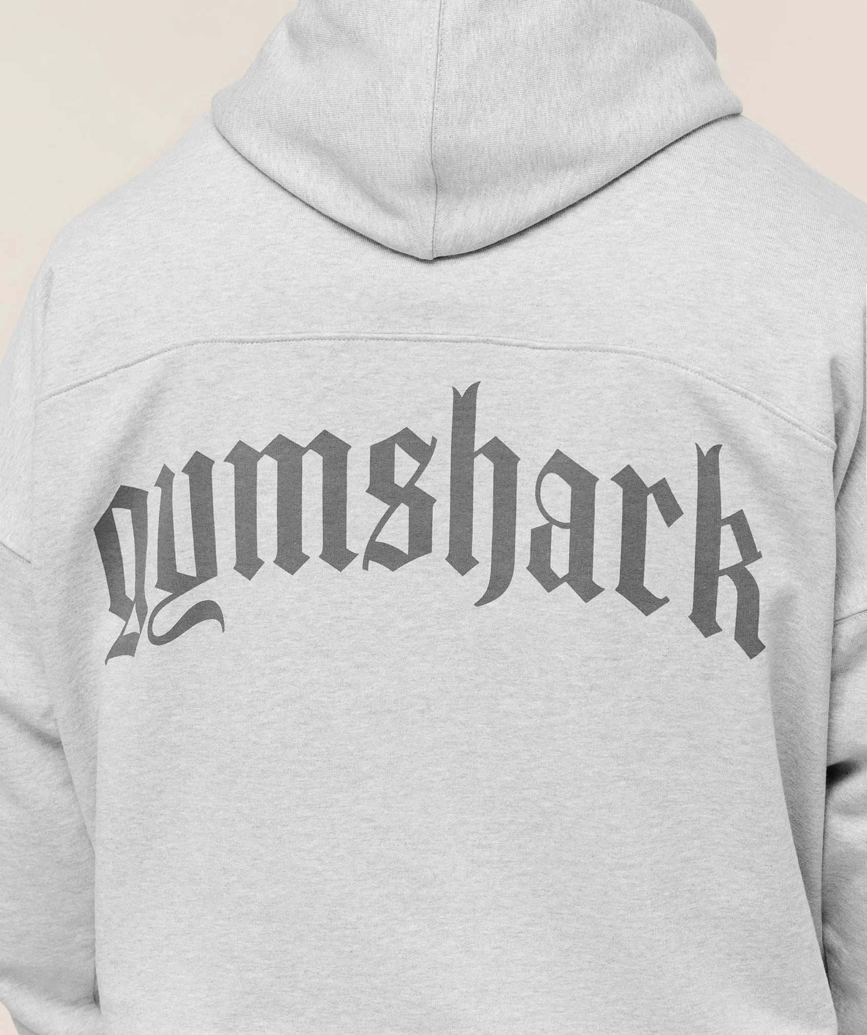 Gymshark Olde English Hoodie - Soft Grey Marl sold by Gymshark product image thumbnail 5