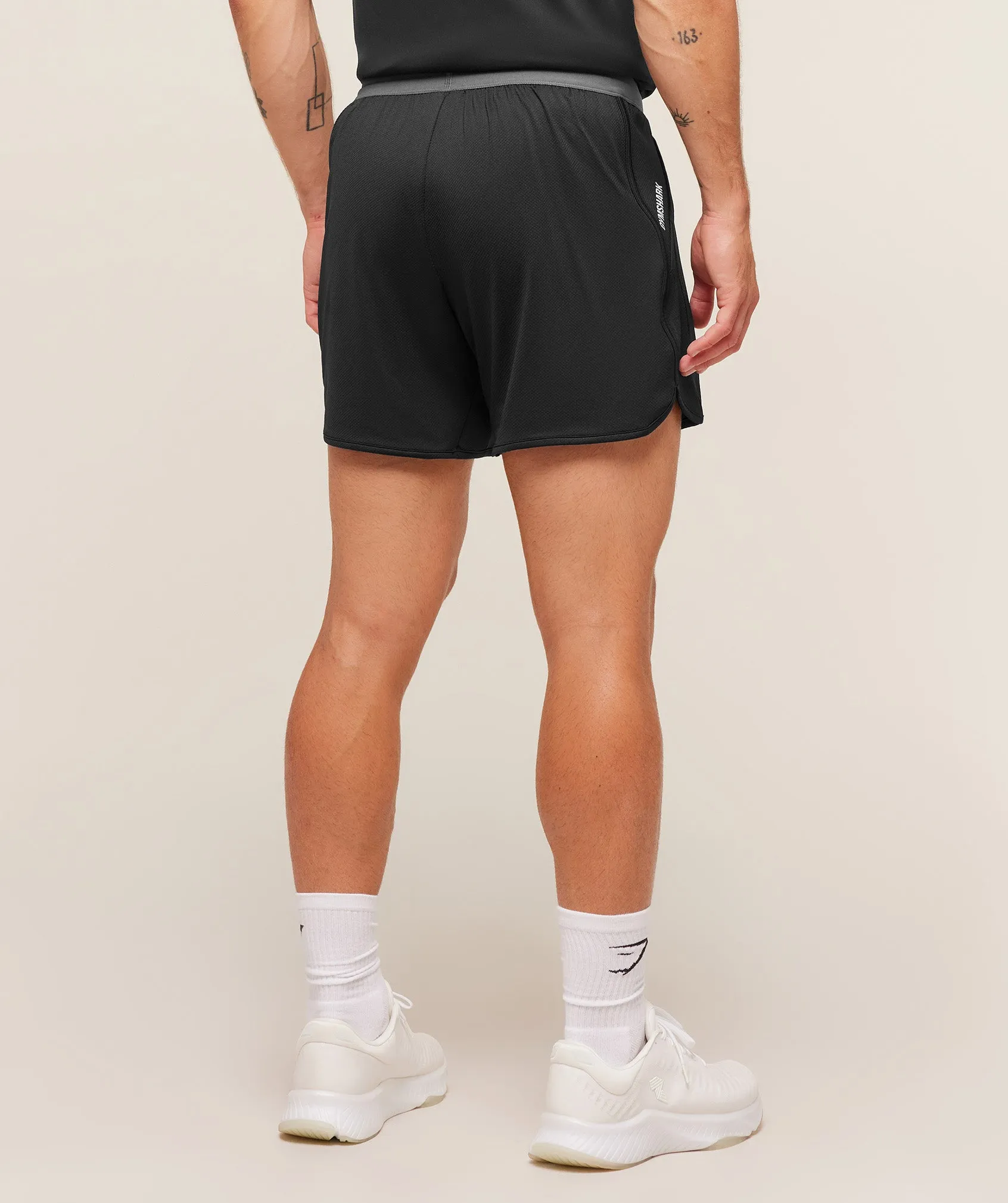 Gymshark Mesh Hybrid 5" Shorts - Black sold by Gymshark product image thumbnail 2
