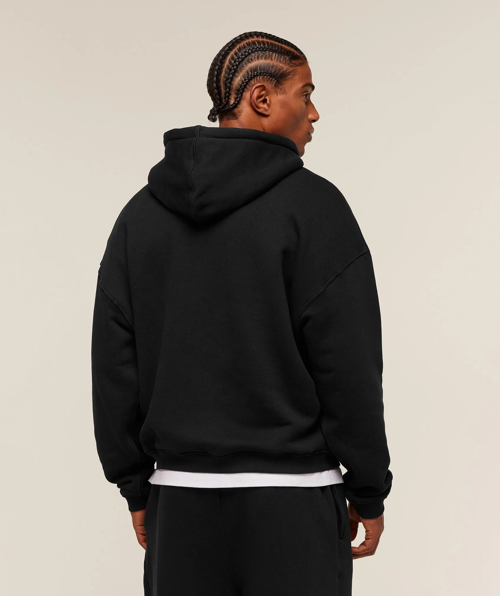 Gymshark Collegiate Hoodie - Black sold by Gymshark product image thumbnail 2