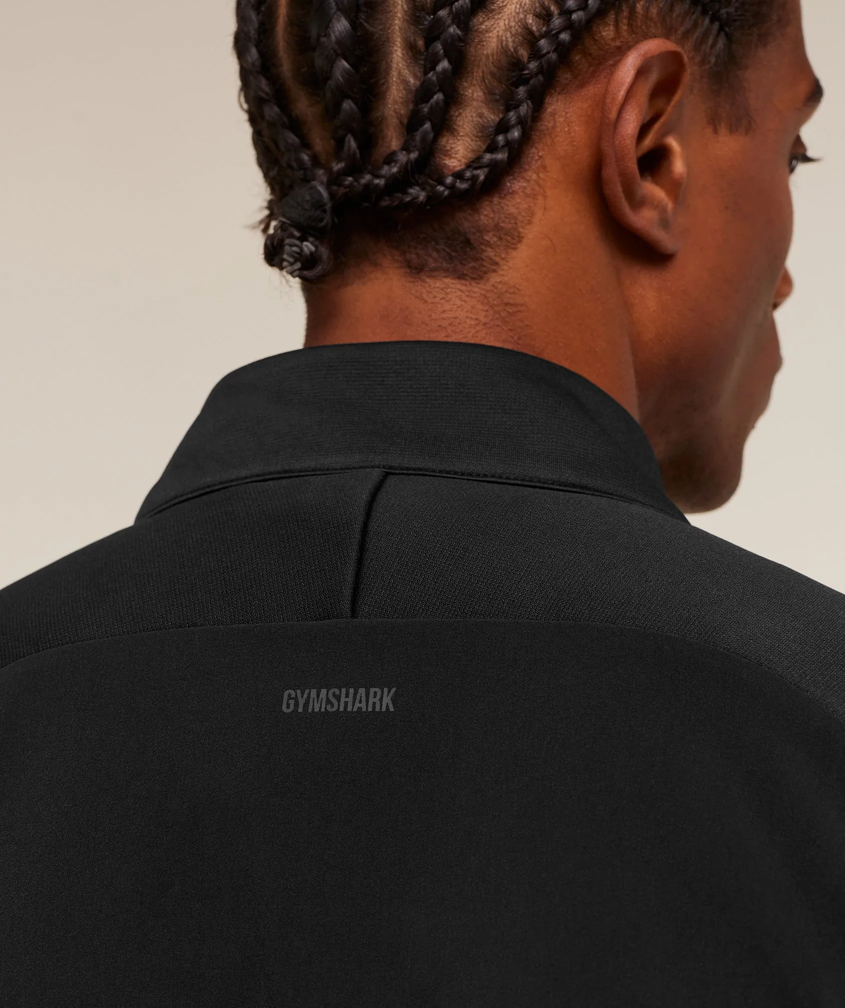 Gymshark Hybrid Quilted Jacket - Black sold by Gymshark product image thumbnail 5