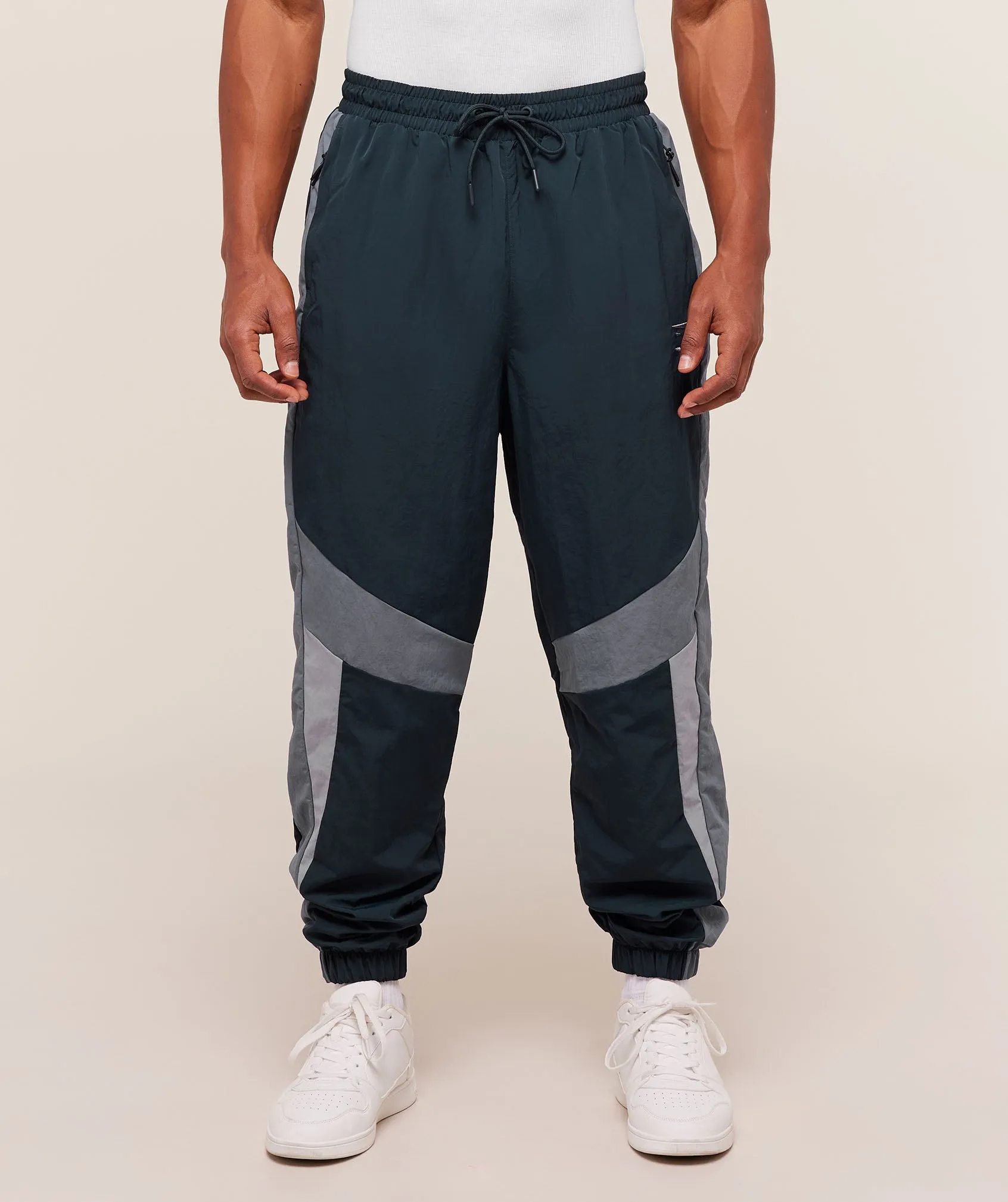 Gymshark Retro Track Pants - Deep Petrol Blue/Iron Blue/Denim Grey sold by Gymshark product image thumbnail 2