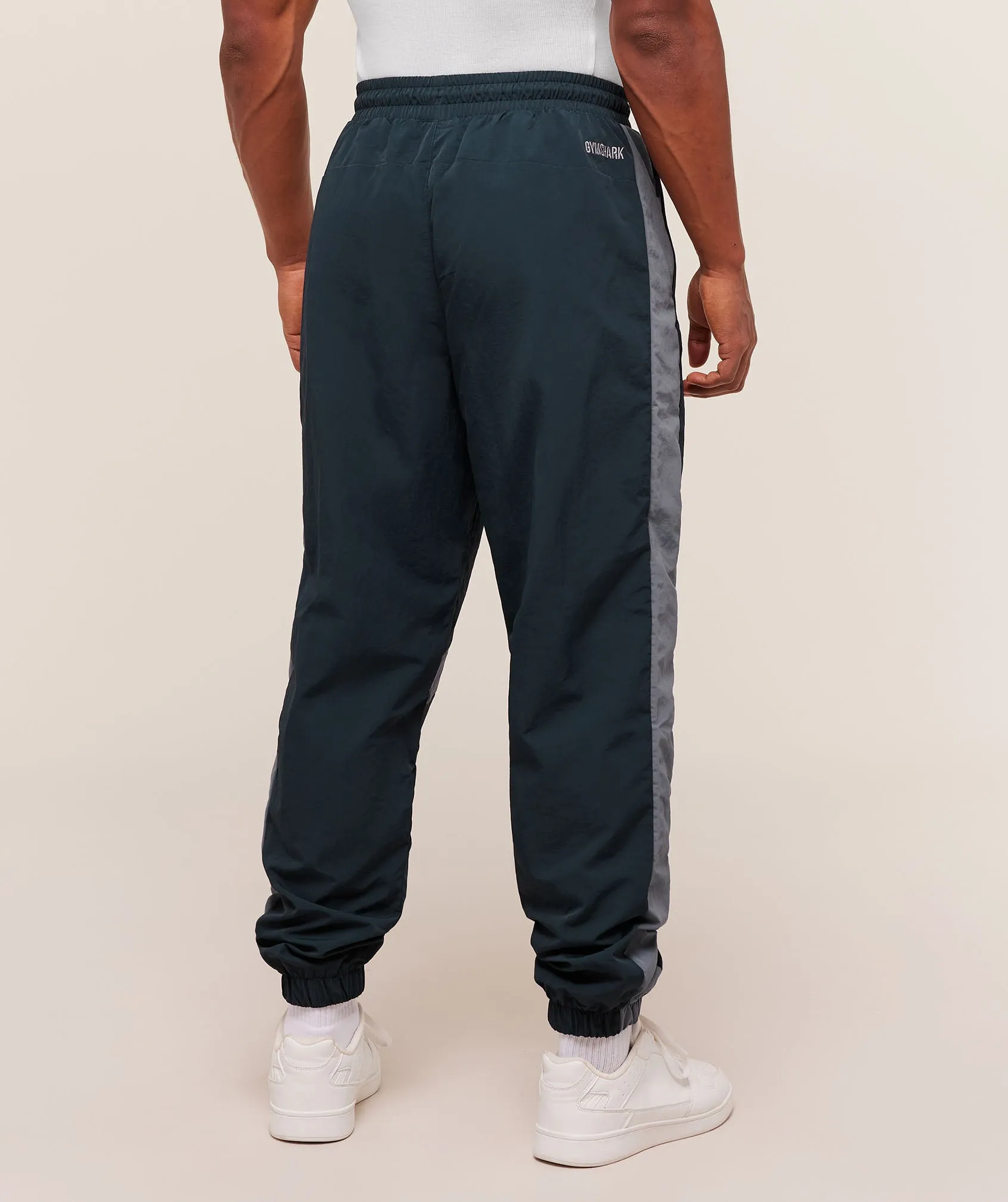 Gymshark Retro Track Pants - Deep Petrol Blue/Iron Blue/Denim Grey sold by Gymshark product image thumbnail 3