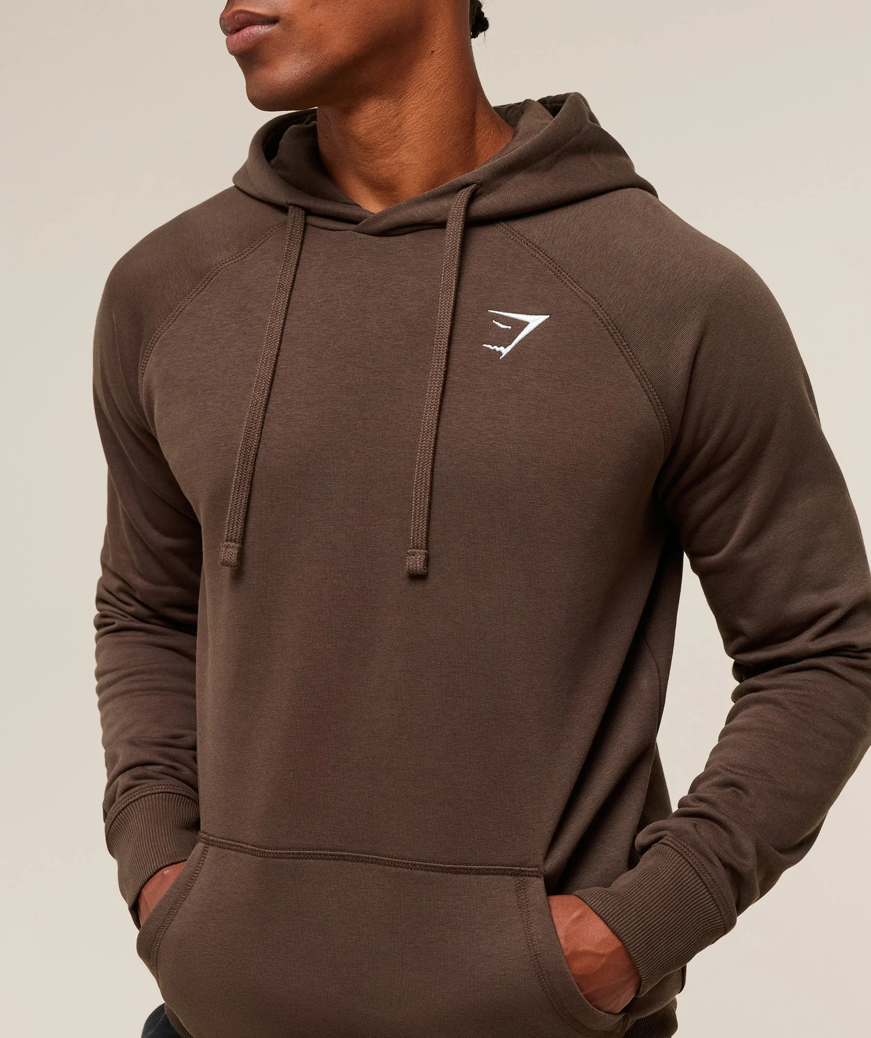 Gymshark Crest Hoodie - Archive Brown sold by Gymshark product image thumbnail 5