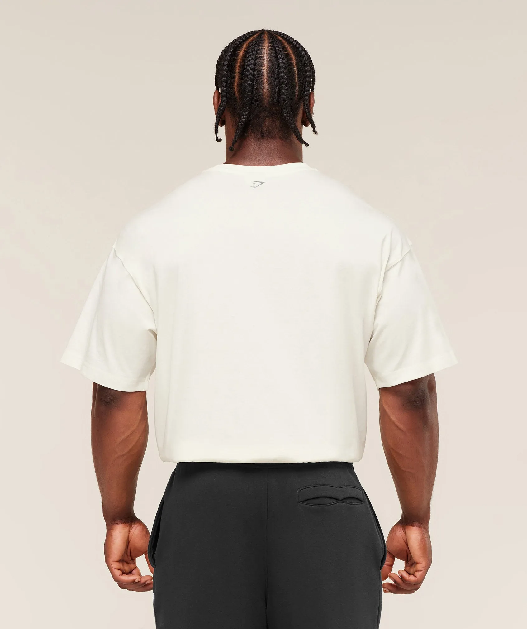 Gymshark Olde English T-Shirt - Soft White sold by Gymshark product image thumbnail 2