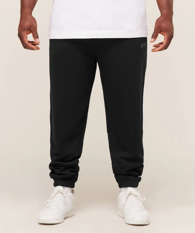 Gymshark Olde English Joggers - Black sold by Gymshark