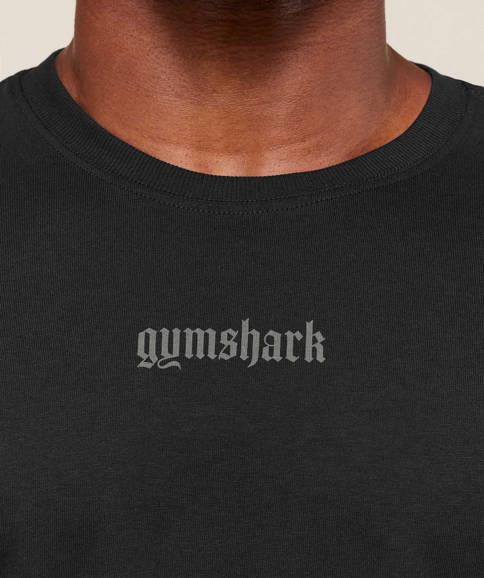Gymshark Olde English T-Shirt - Black sold by Gymshark product image thumbnail 5