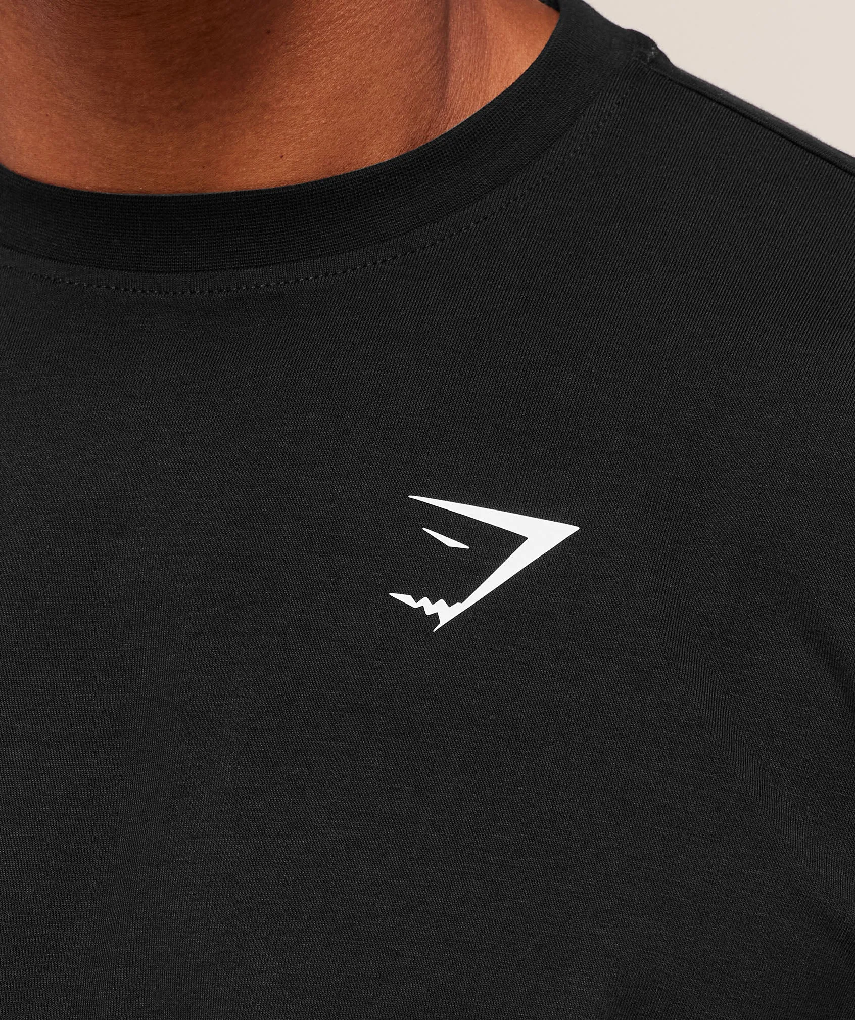 Gymshark Essential Oversized Long Sleeve T-Shirt - Black sold by Gymshark product image thumbnail 5