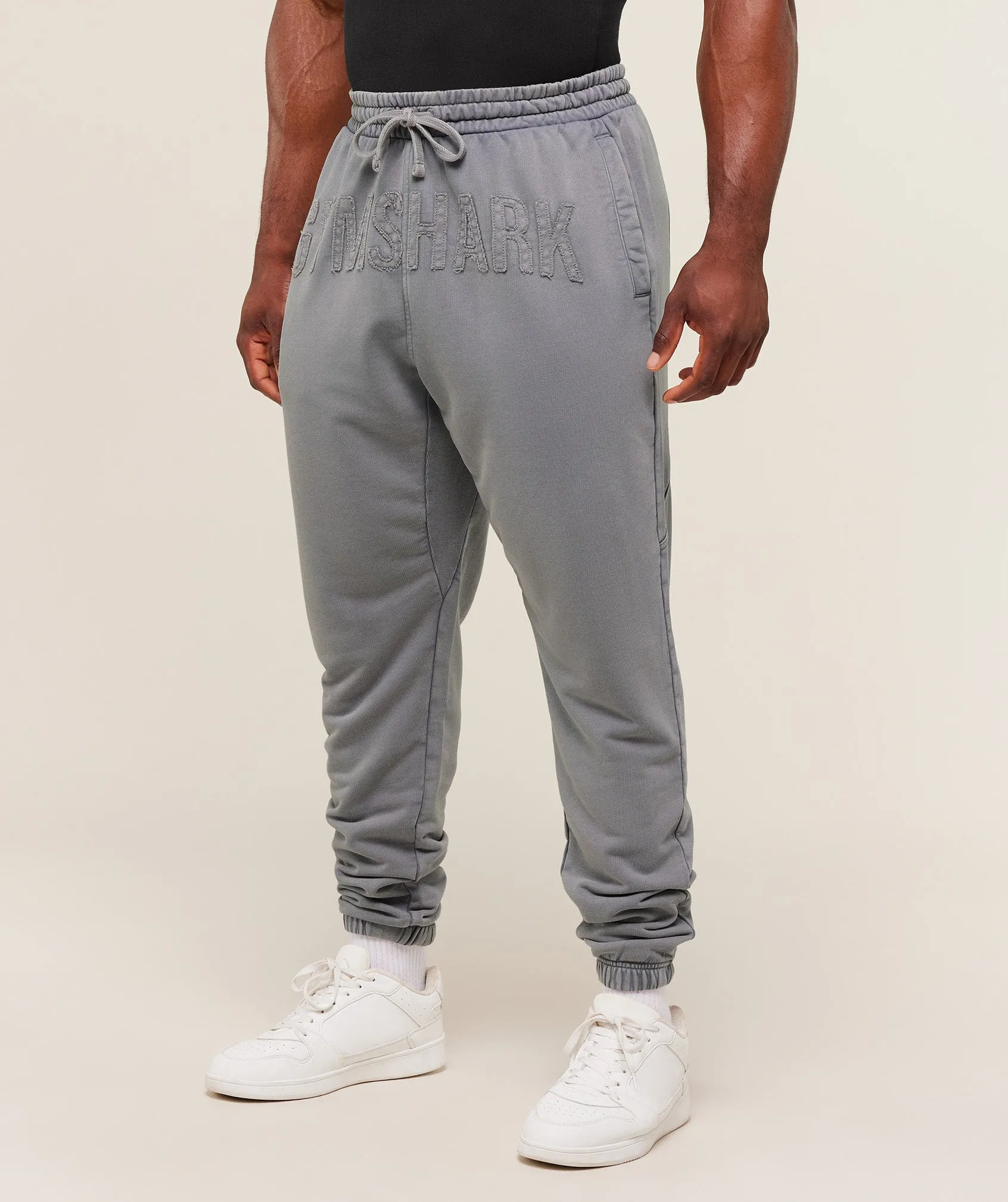 Gymshark Power Washed Joggers - GS Medium Grey sold by Gymshark product image thumbnail 4