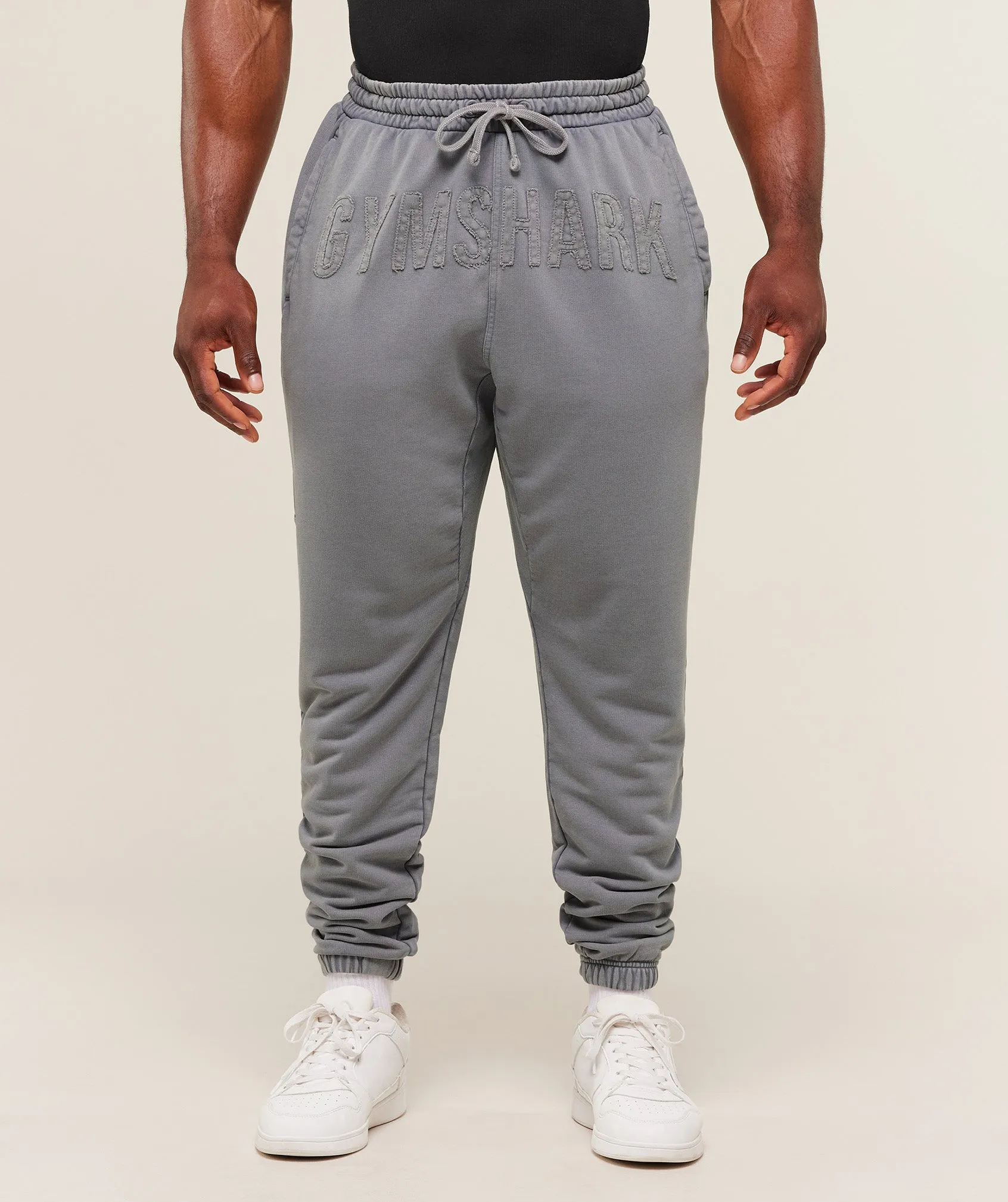 Gymshark Power Washed Joggers - GS Medium Grey sold by Gymshark