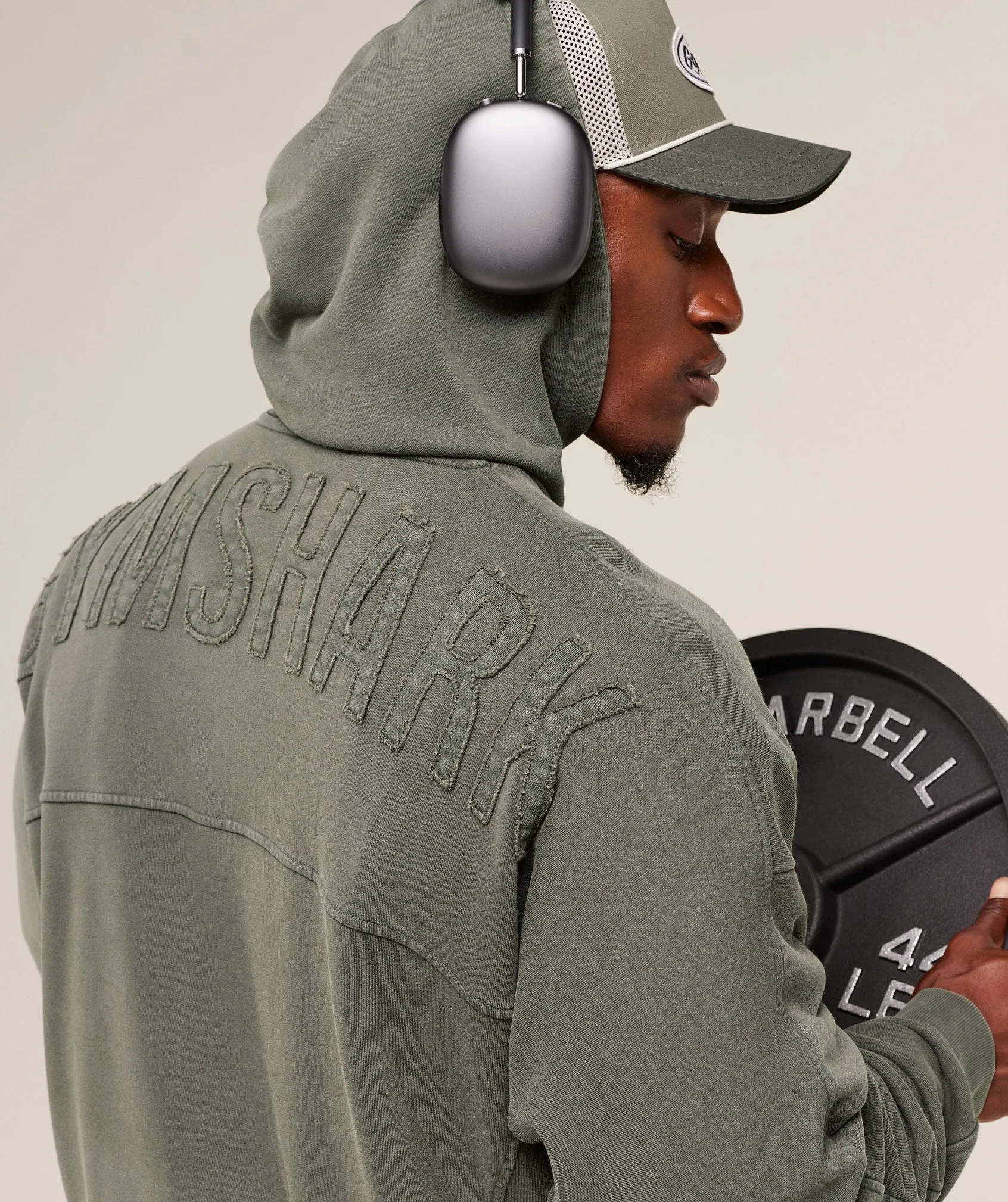 Gymshark Power Washed Hoodie - GS Strength Green sold by Gymshark