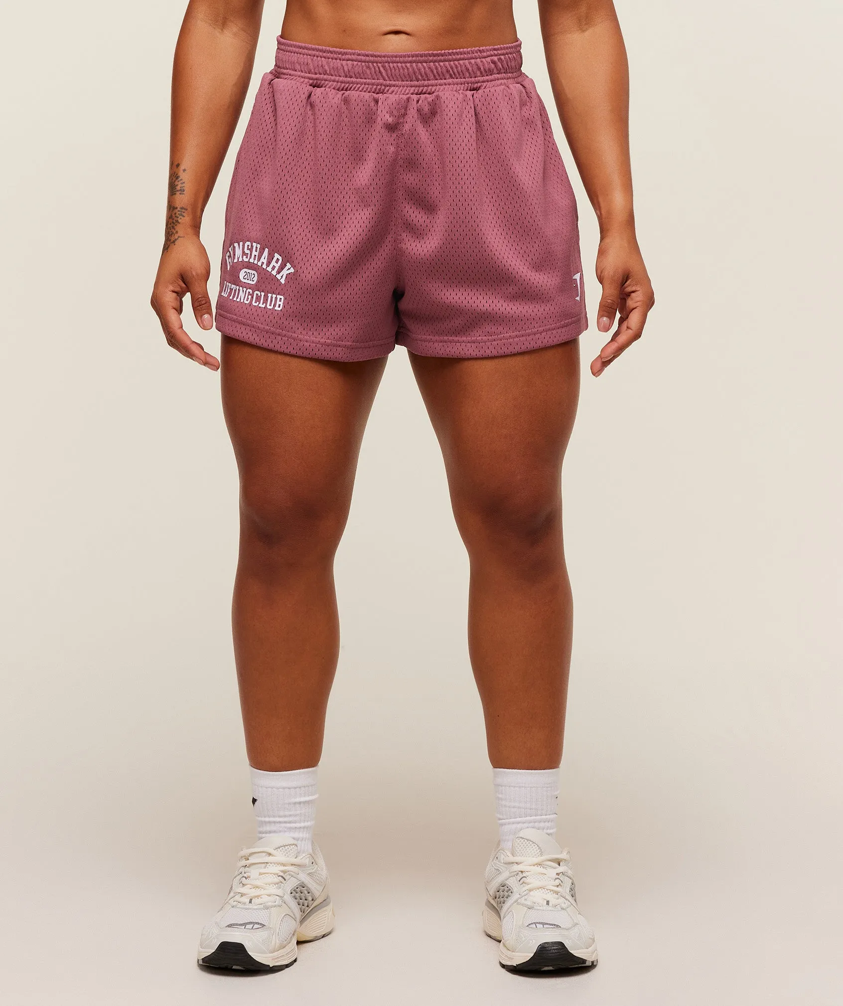 Gymshark Lifting Club Mesh Shorts - Reset Pink sold by Gymshark