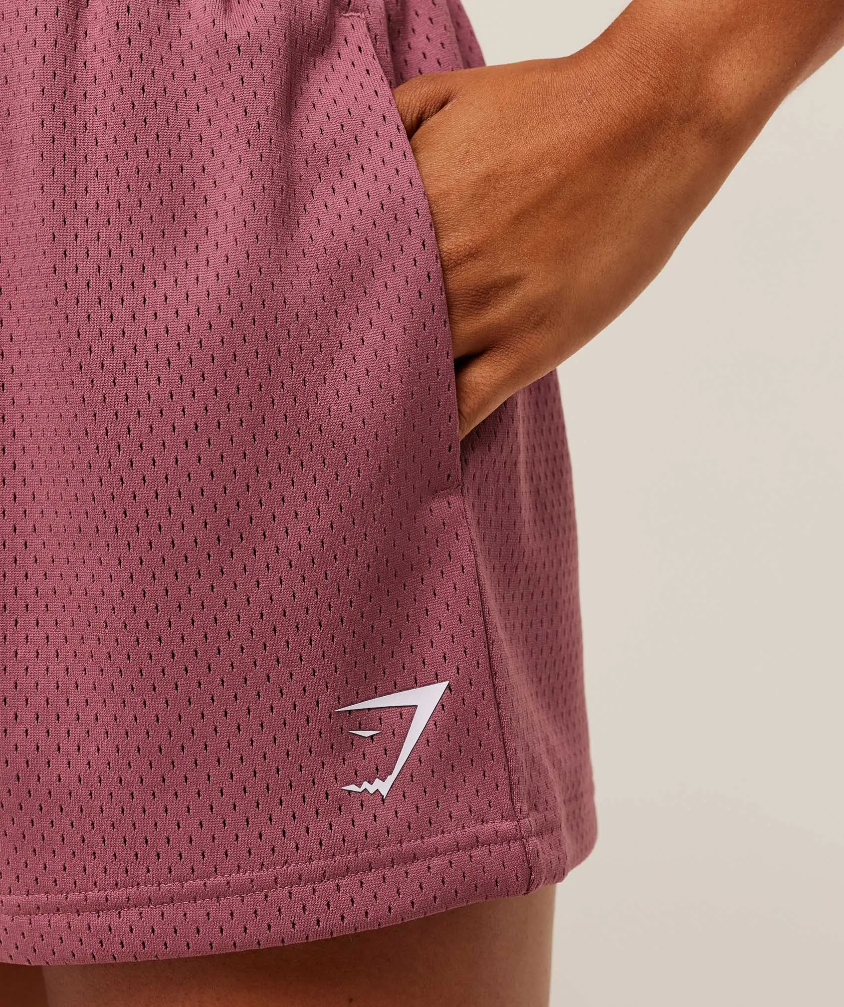 Gymshark Lifting Club Mesh Shorts - Reset Pink sold by Gymshark product image thumbnail 5