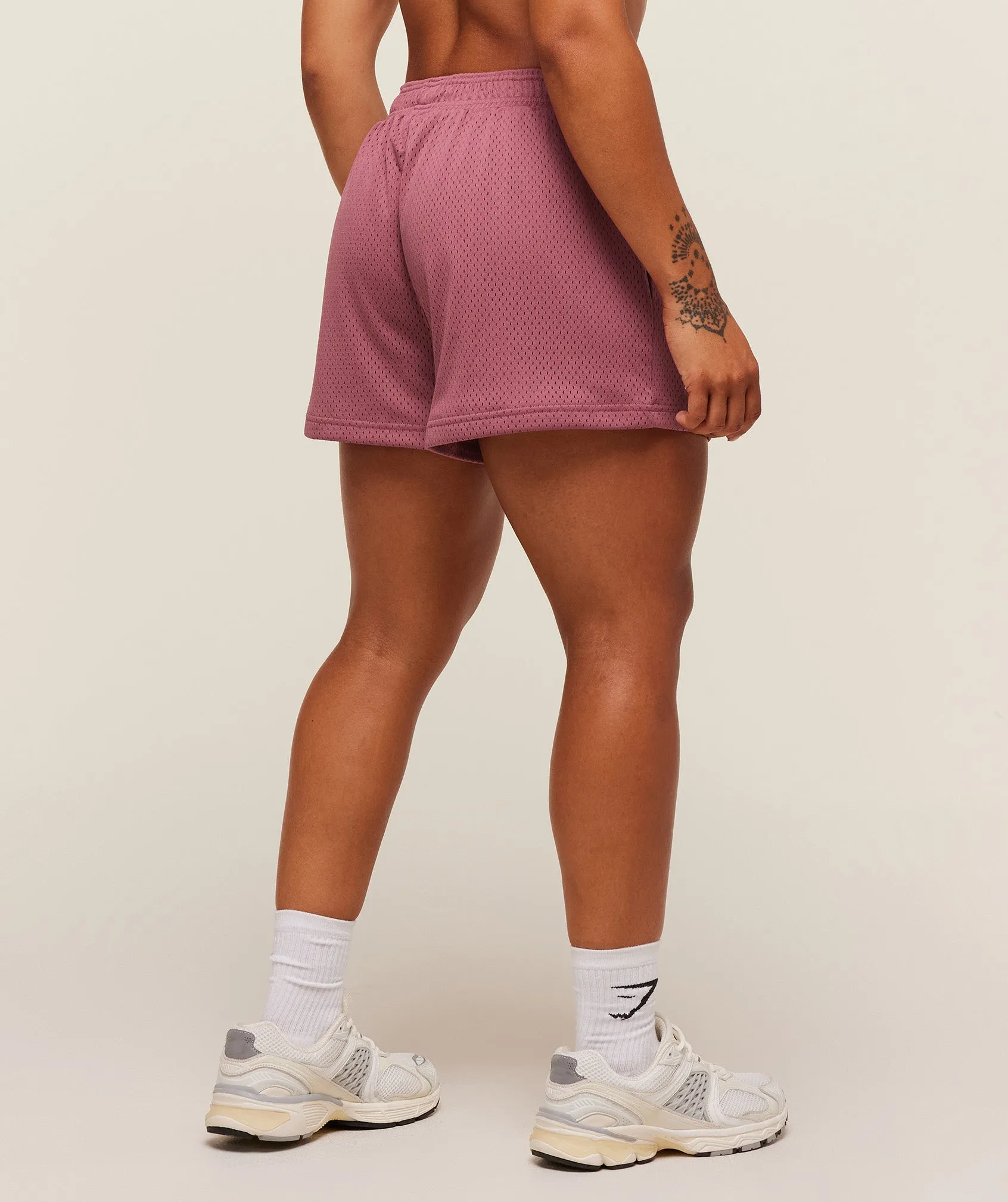 Gymshark Lifting Club Mesh Shorts - Reset Pink sold by Gymshark product image thumbnail 2