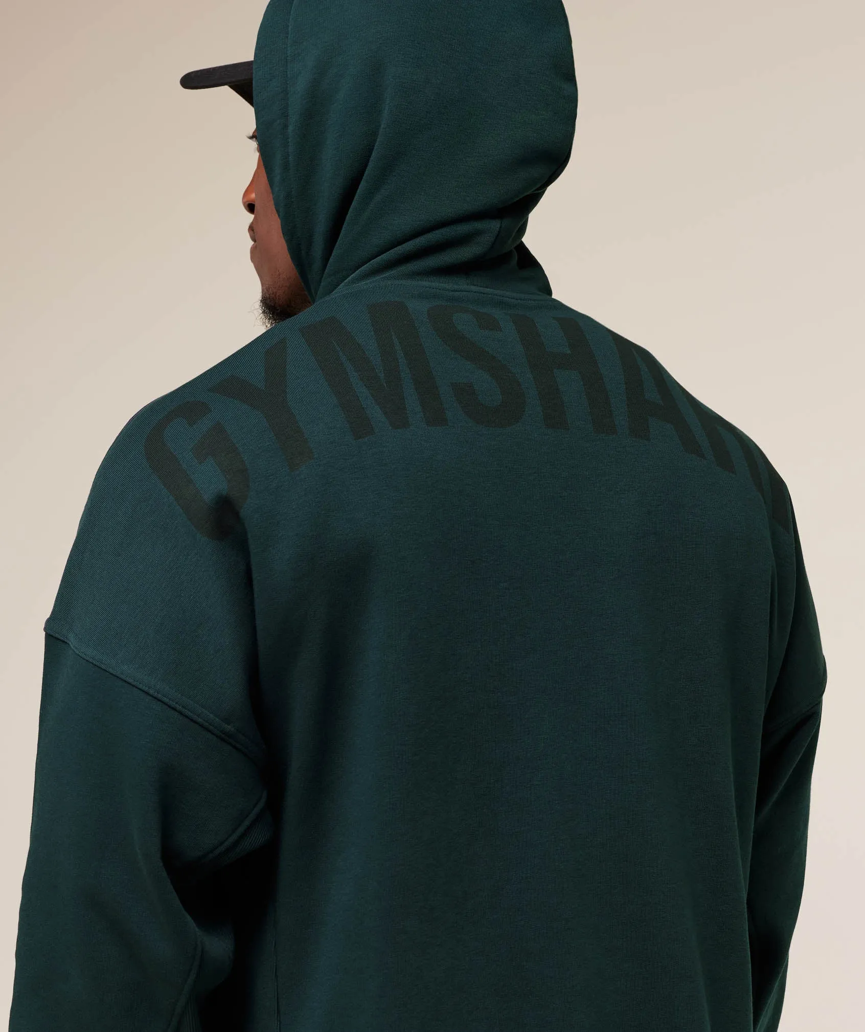 Gymshark Power Hoodie - Deep Petrol Blue sold by Gymshark product image thumbnail 5