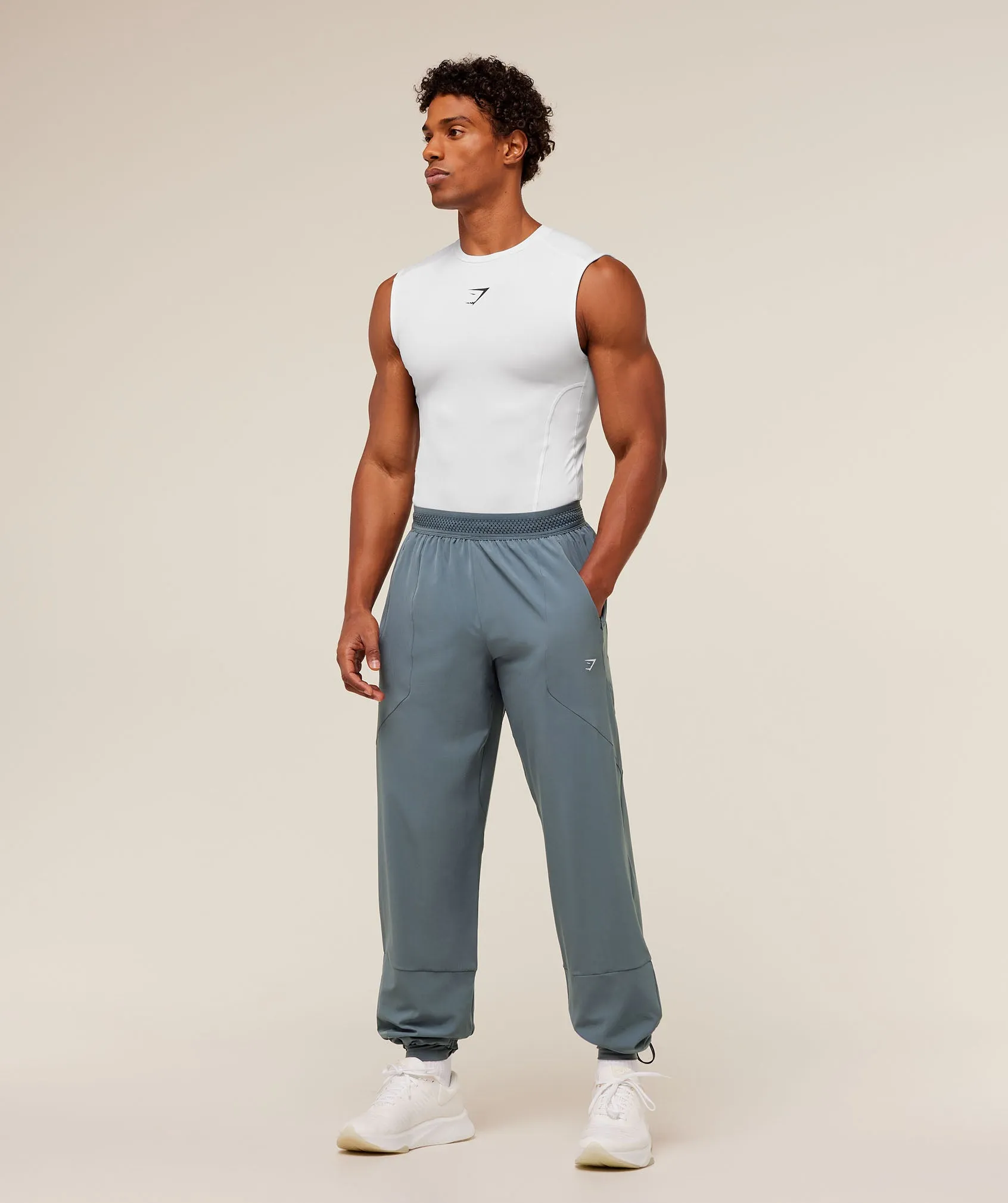 Gymshark Running Joggers - Iron Blue sold by Gymshark product image thumbnail 4