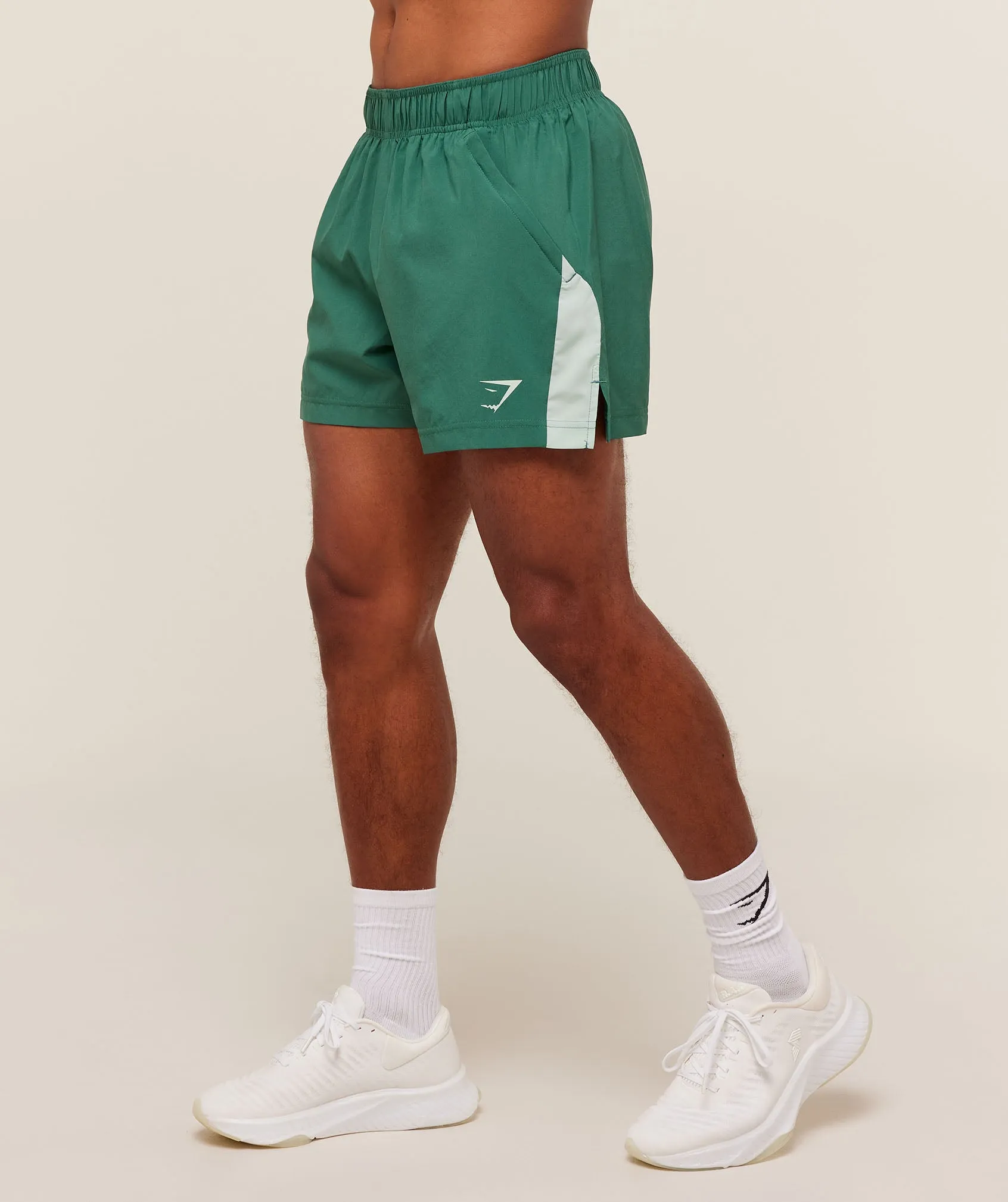 Gymshark Sport 5" Shorts - Lift Green/Clay Green sold by Gymshark product image thumbnail 2