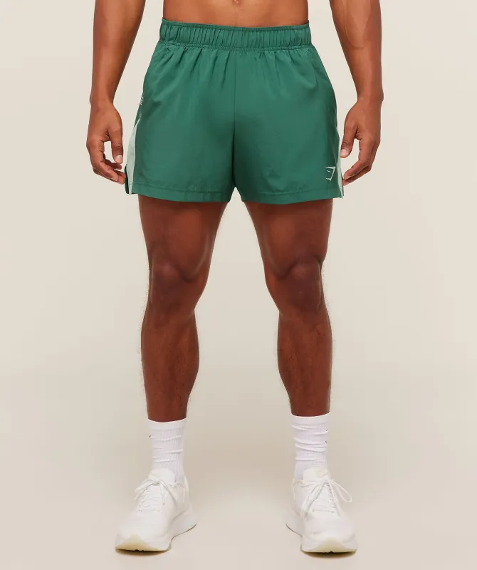 Gymshark Sport 5" Shorts - Lift Green/Clay Green sold by Gymshark