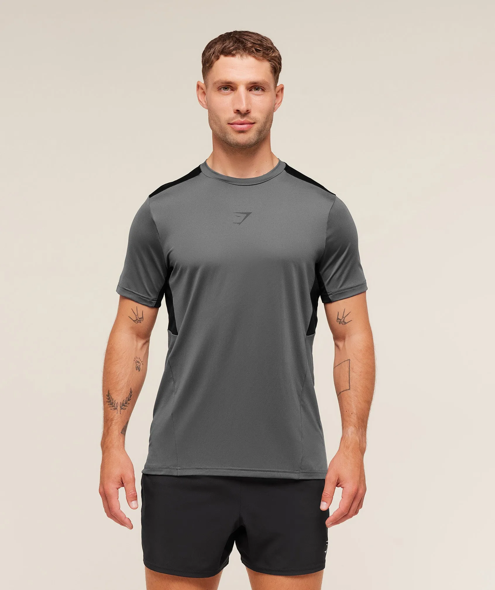 Gymshark Sport T-Shirt - Dark Grey/Black sold by Gymshark product image thumbnail 5
