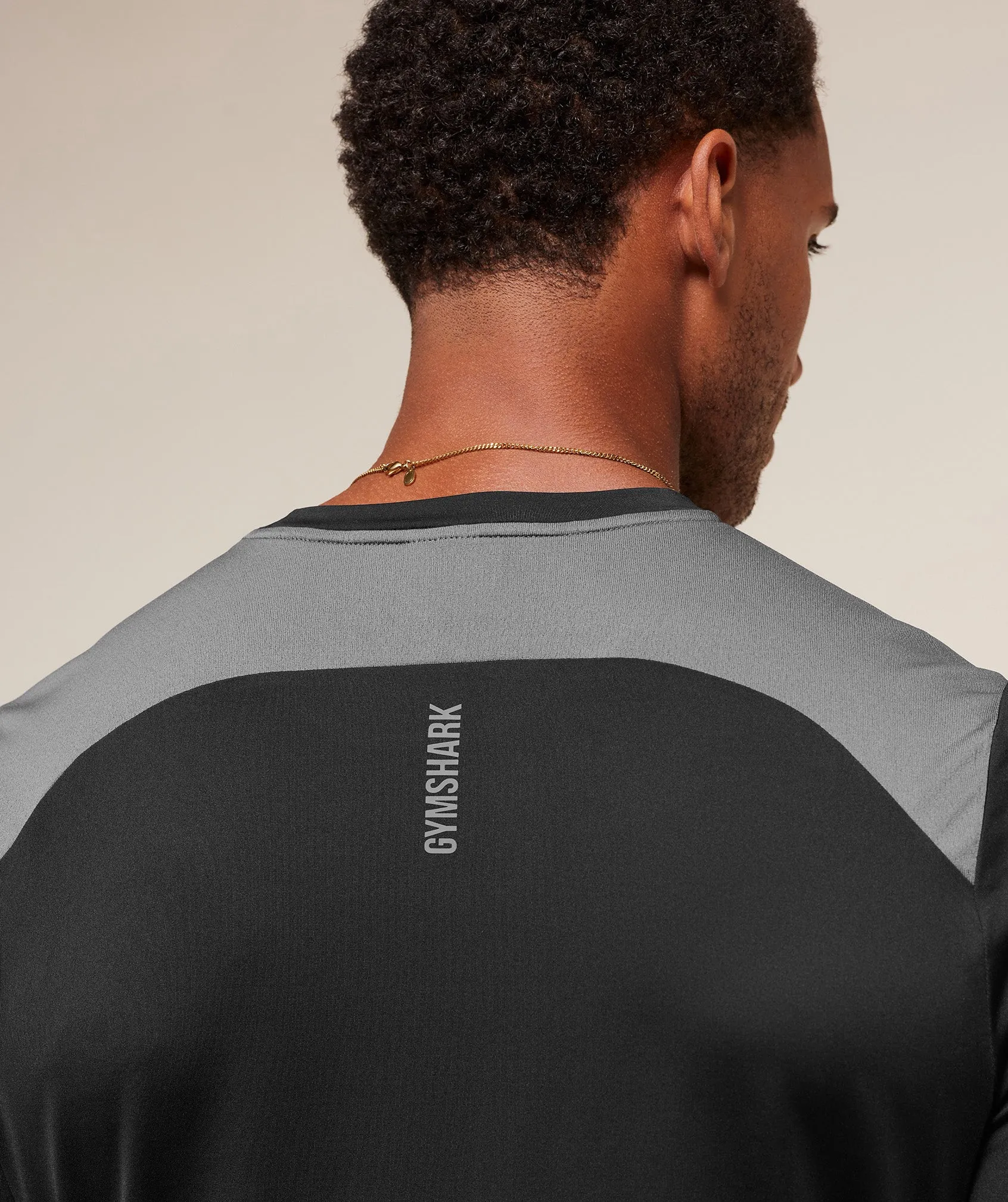 Gymshark Sport T-Shirt - Black/Dark Grey sold by Gymshark product image thumbnail 5