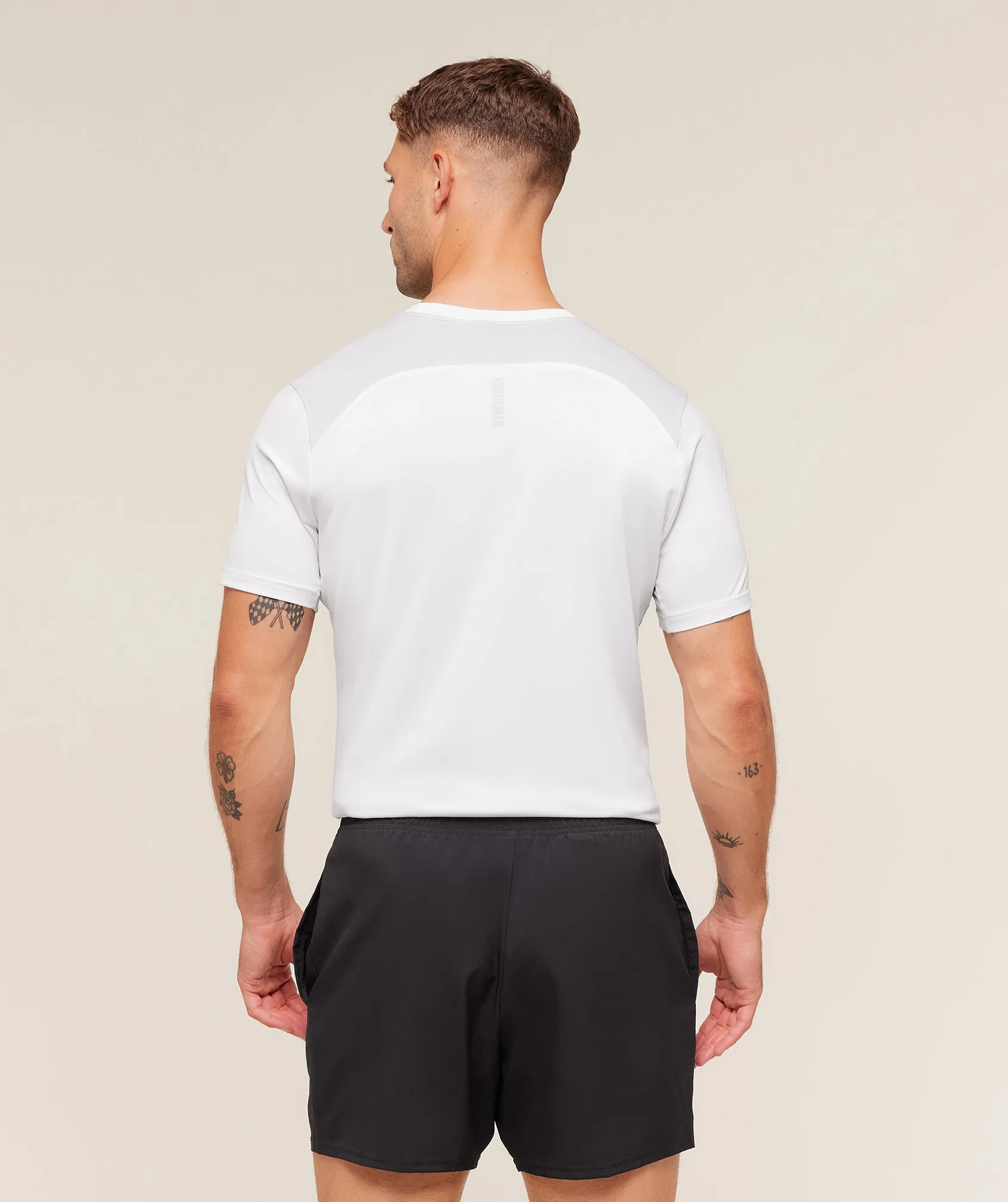 Gymshark Sport T-Shirt - White/Light Grey sold by Gymshark product image thumbnail 2