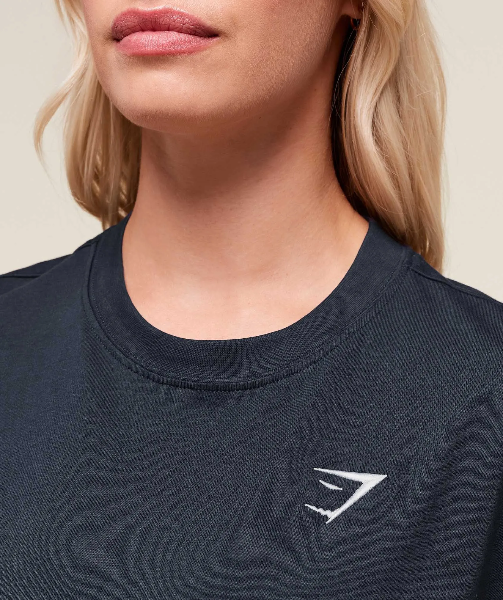 Gymshark Training Oversized T-Shirt - Heavy Blue sold by Gymshark product image thumbnail 4