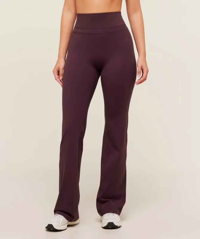 Gymshark Whitney Flared Leggings - Cherry Purple sold by Gymshark